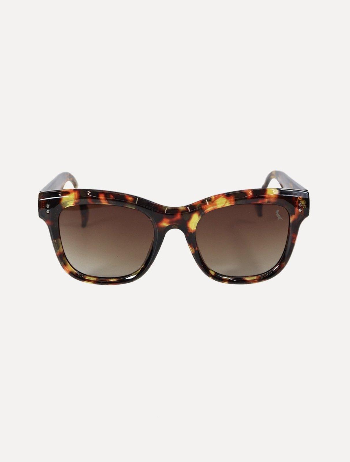 Óculos de Sol Reserva Masculino Square Print Tortoise