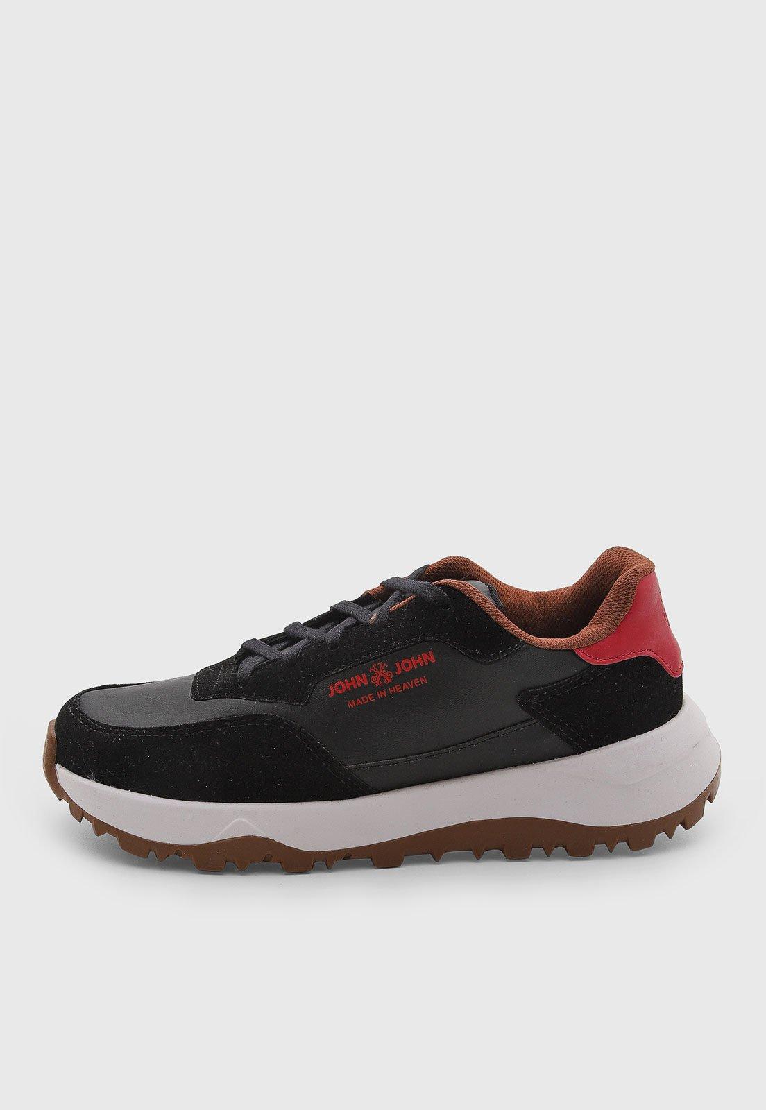 Tênis Masculino John John Base Preto
