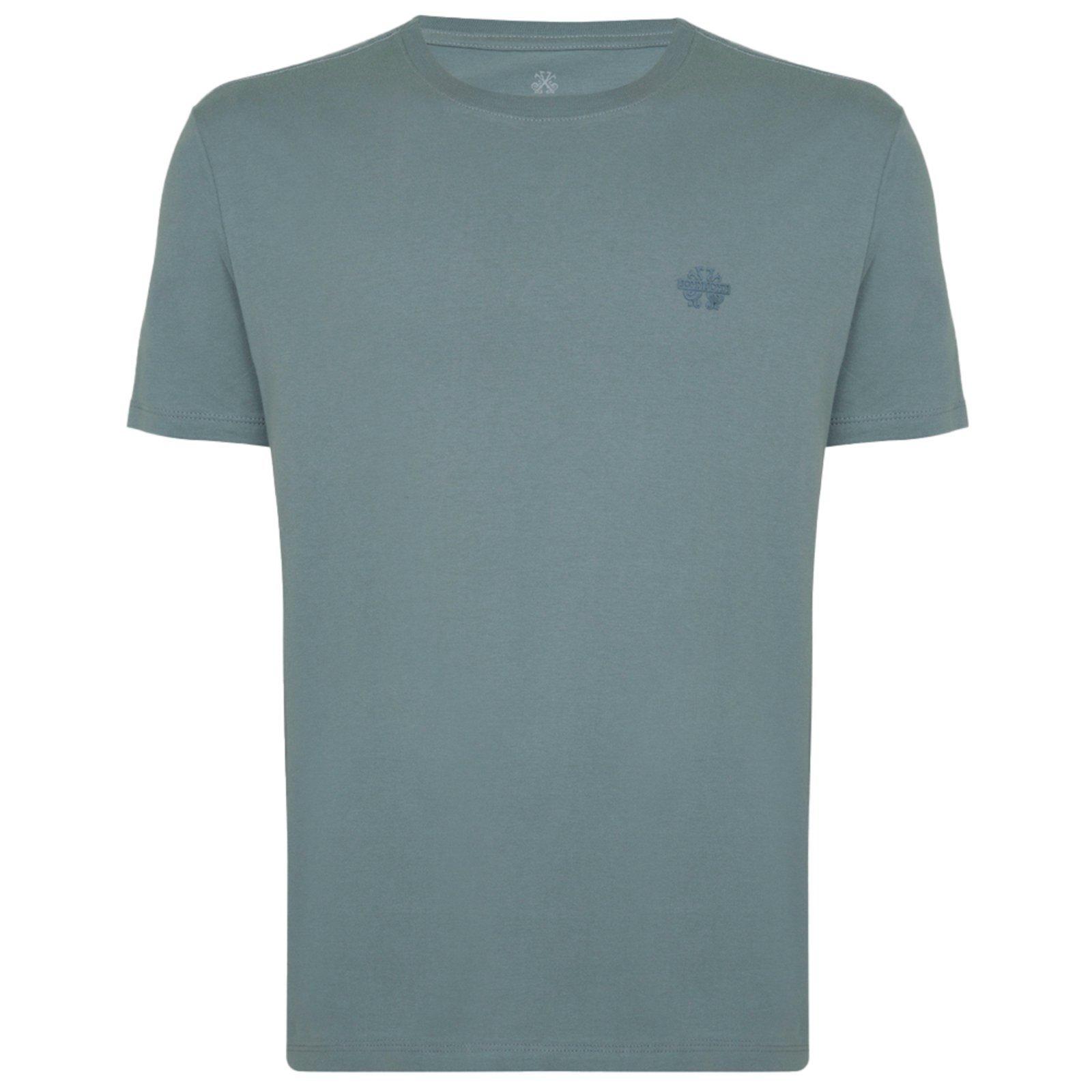 Camiseta John John Regular Light Pr26 Verde Masculino