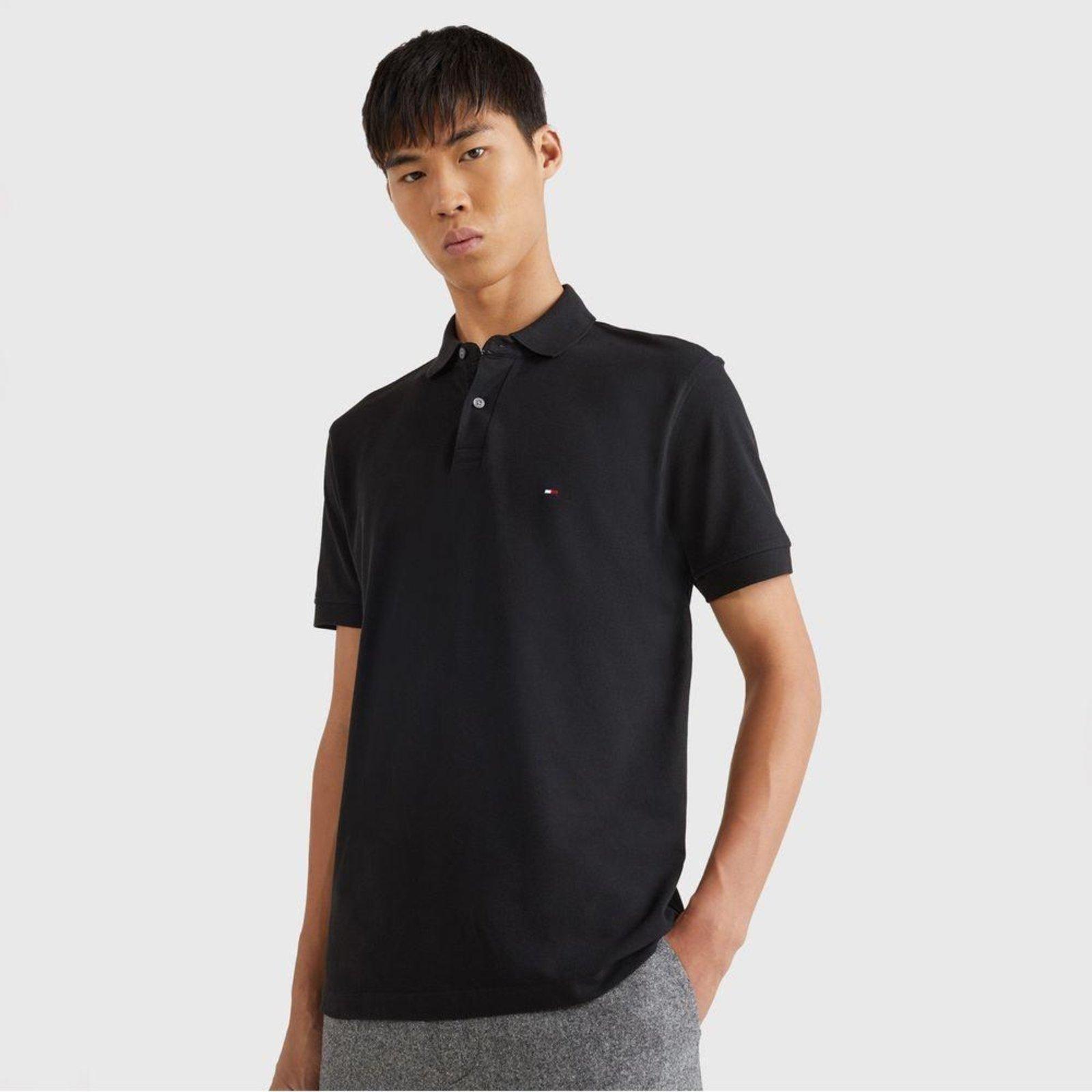 Polo Tommy Hilfiger 1985 Regular Preto