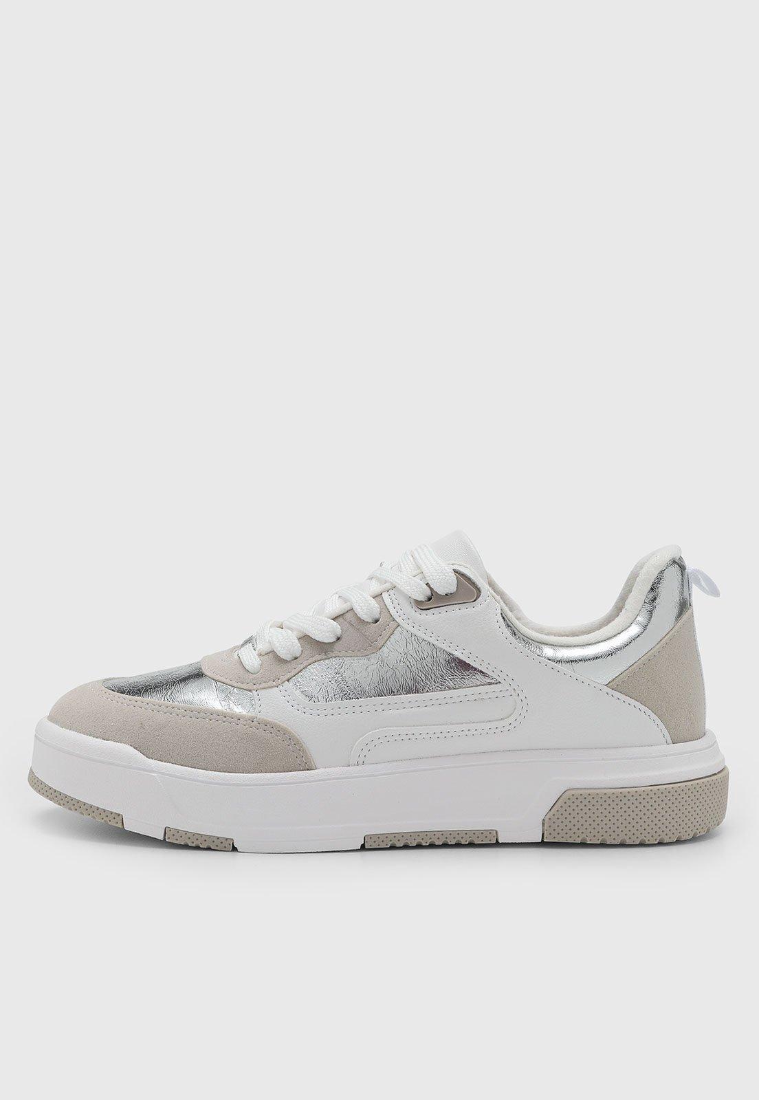 Tênis Feminino Vizzano Cadarço Branco