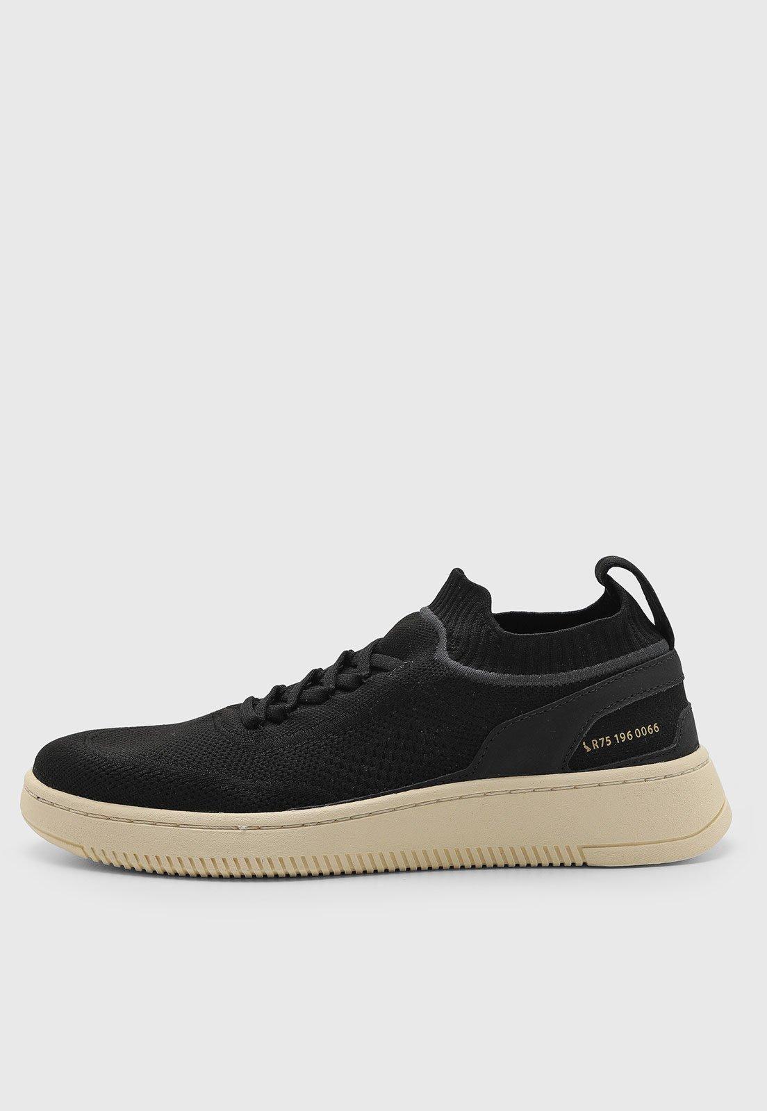 Tênis Knit Masculino Reserva Preto