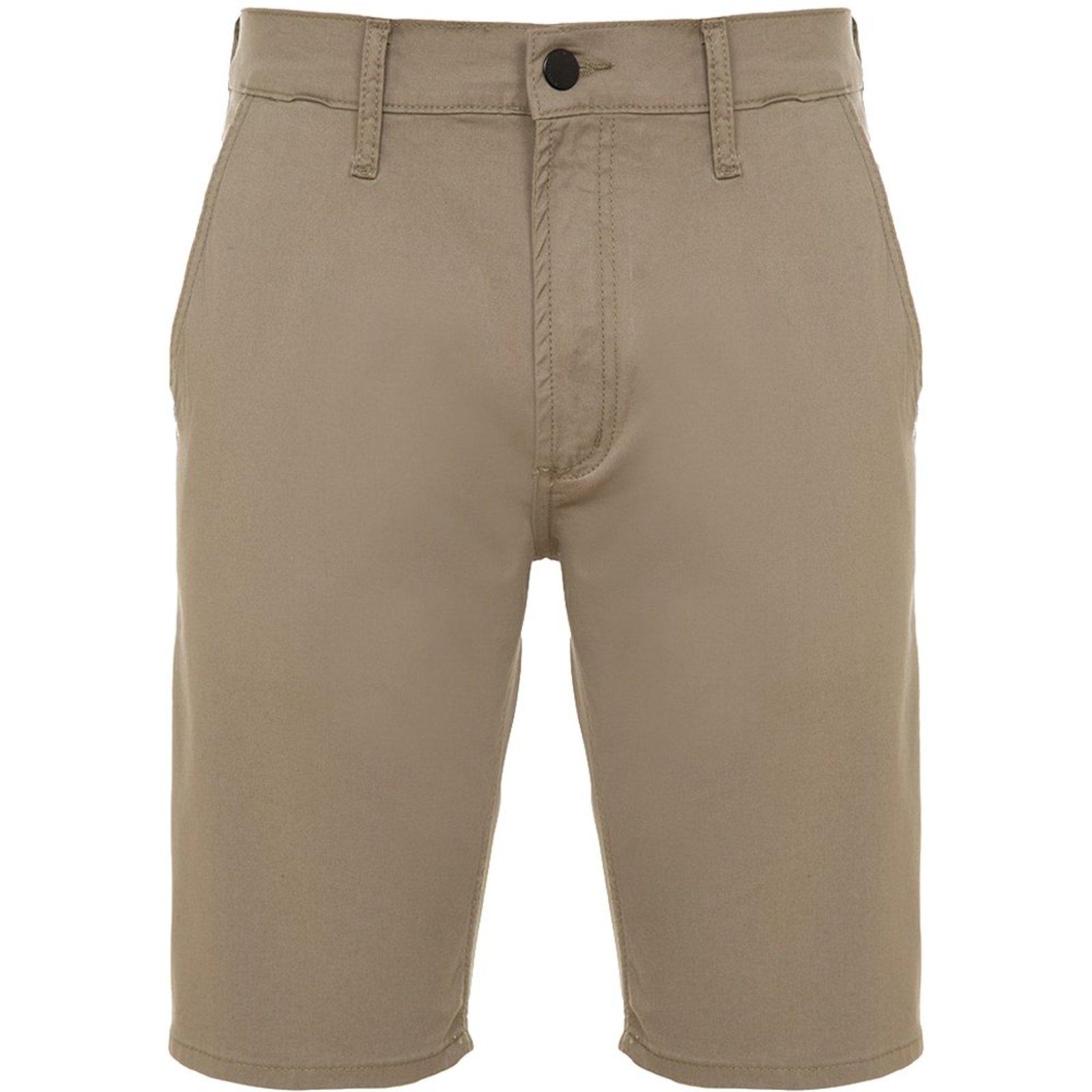 Bermuda John John Clássica Alasca Taupe VE24 Bege Masculino