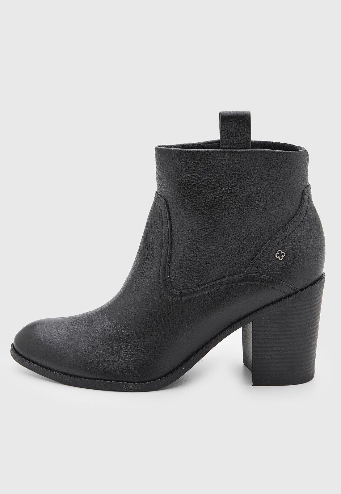 Bota Feminina Capodarte Cano Curto Preta