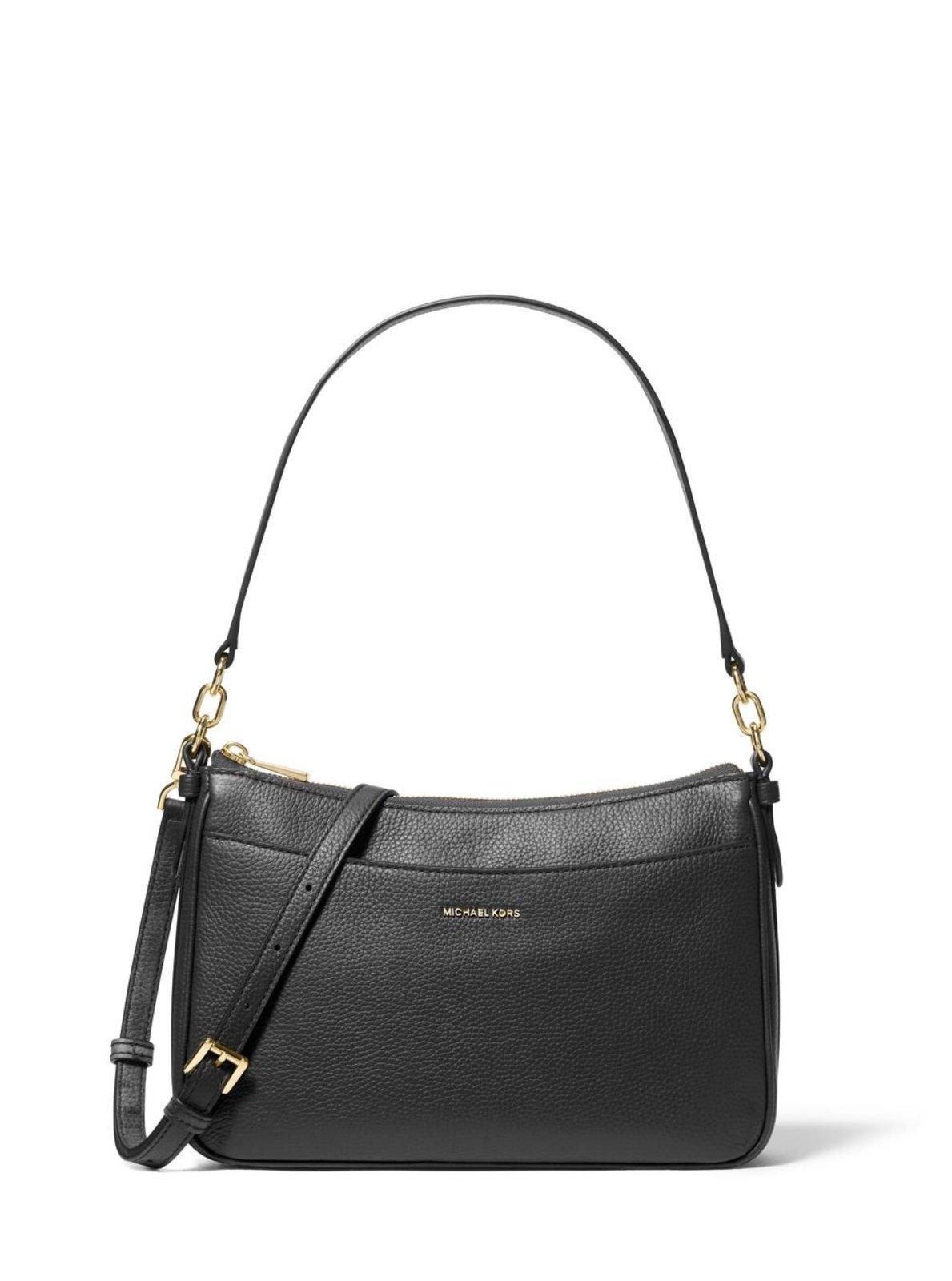 Bolsa Transversal Jet Set Média Em Couro 32F5GJ6C6L001