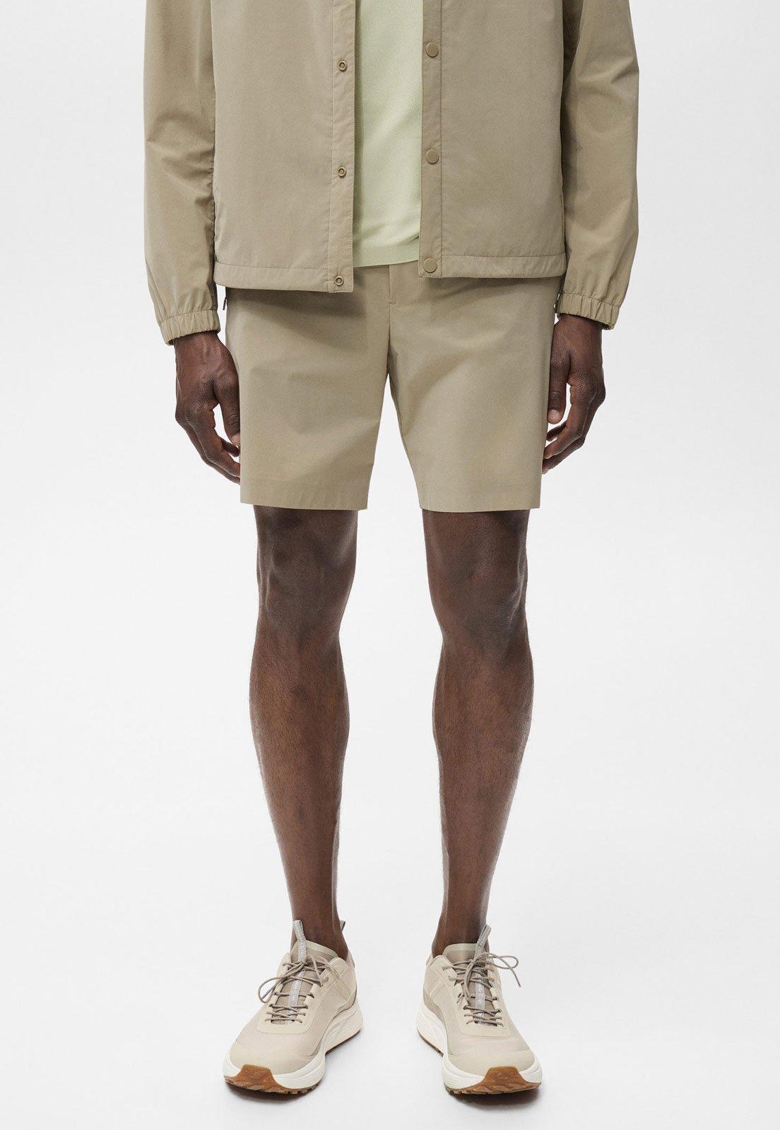 Bermuda Masculina Mango Lunars Bege