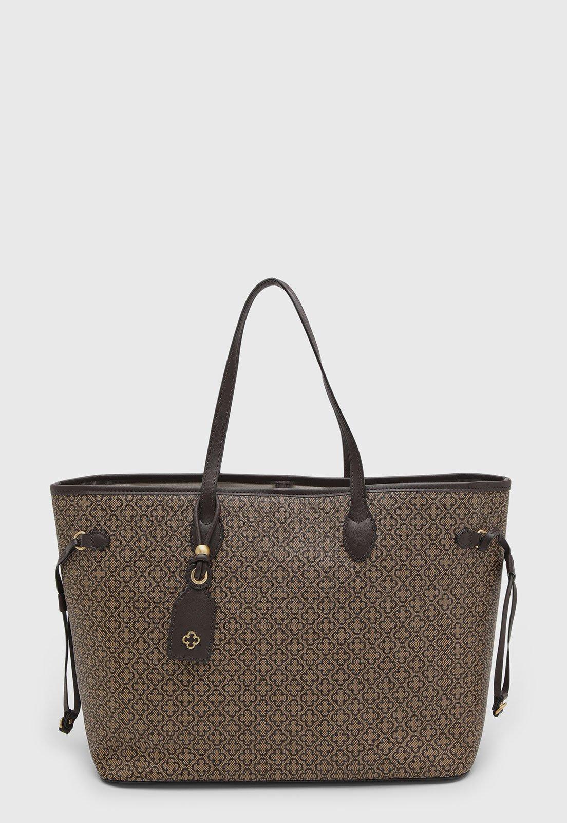 Bolsa Tote Capodarte Ampla Bege