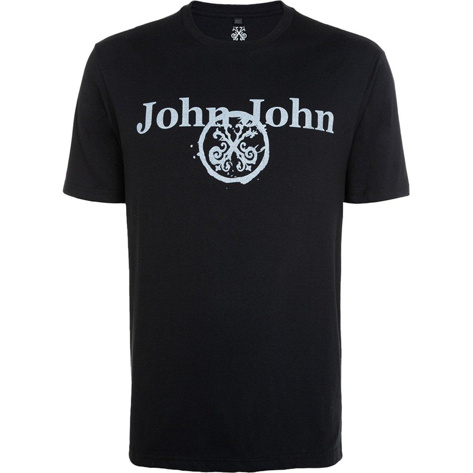 Camiseta John John Felix VE24 Preto Masculino