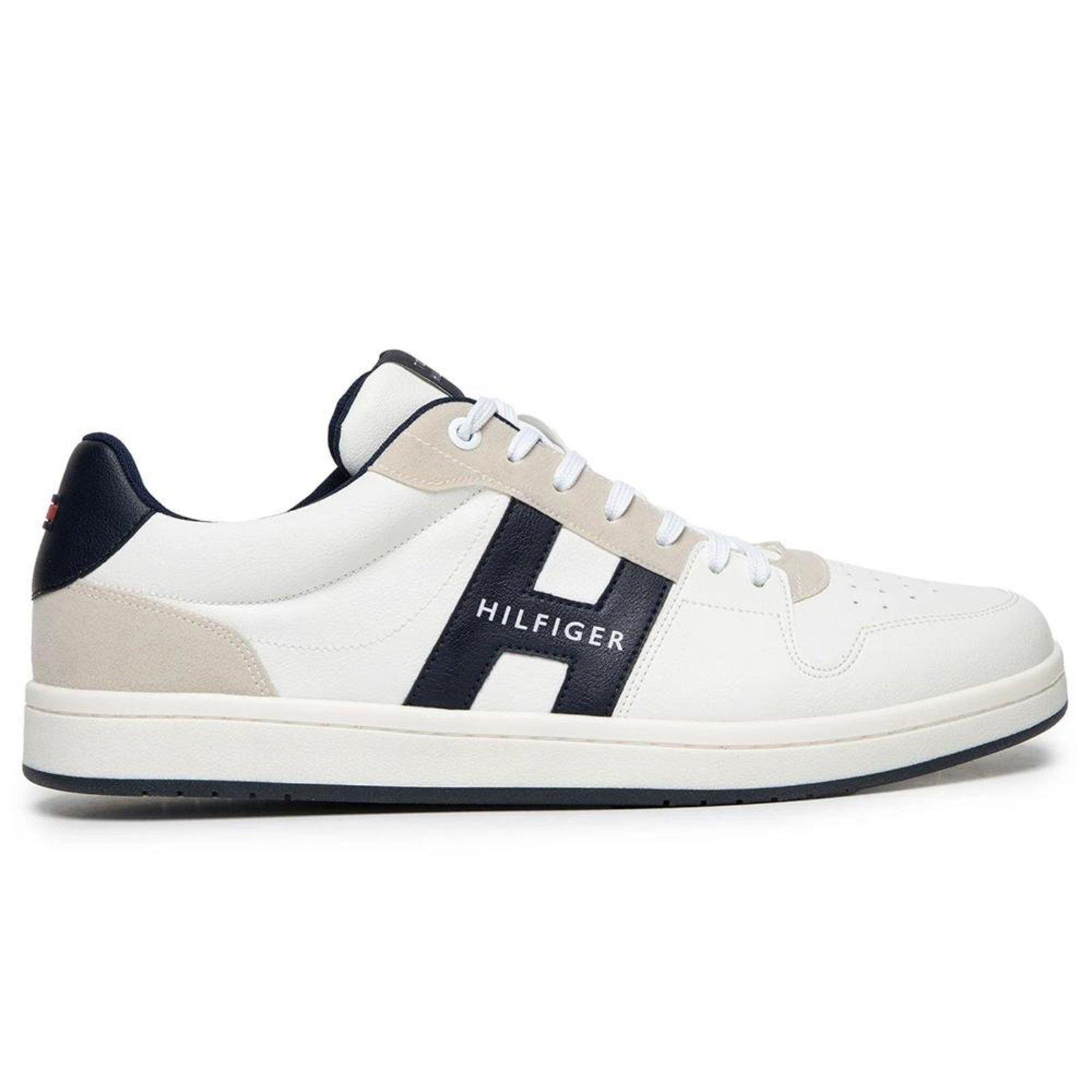 Tênis Tommy Hilfiger H Low Cut Lace-Up Sneaker White