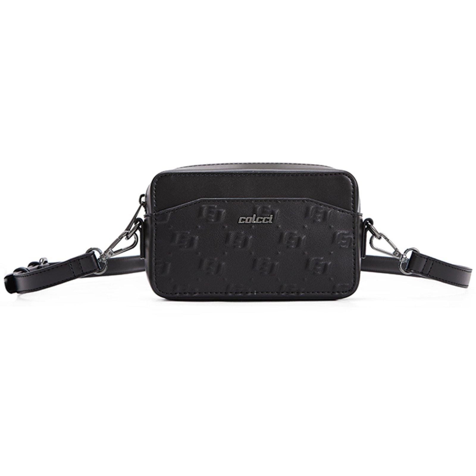 Bolsa Camera Bag Colcci Gravação Pr26 Preto Feminino