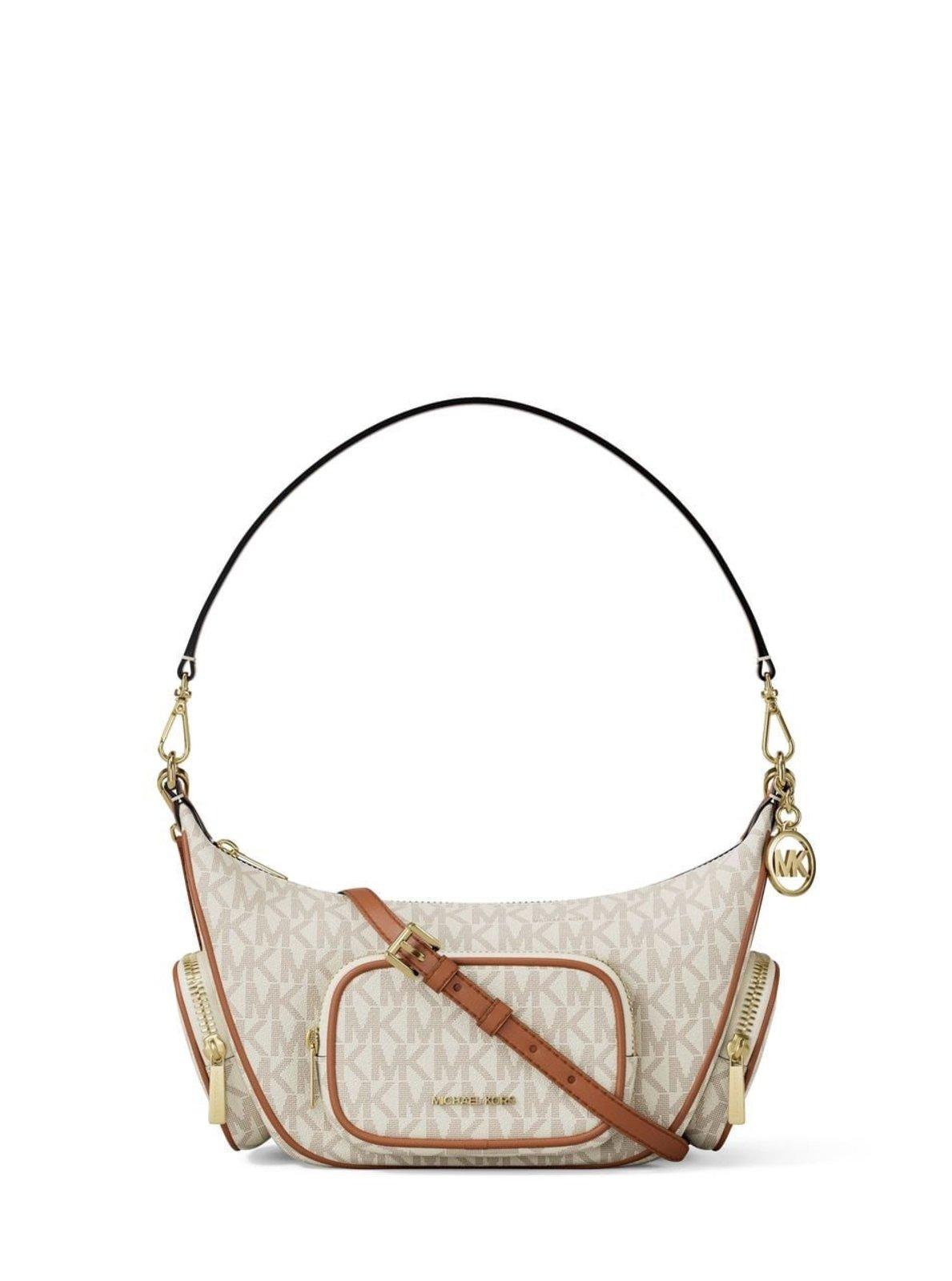 Bolsa Transversal Merritt Pequena Em Logo 35R6G0WC1B150