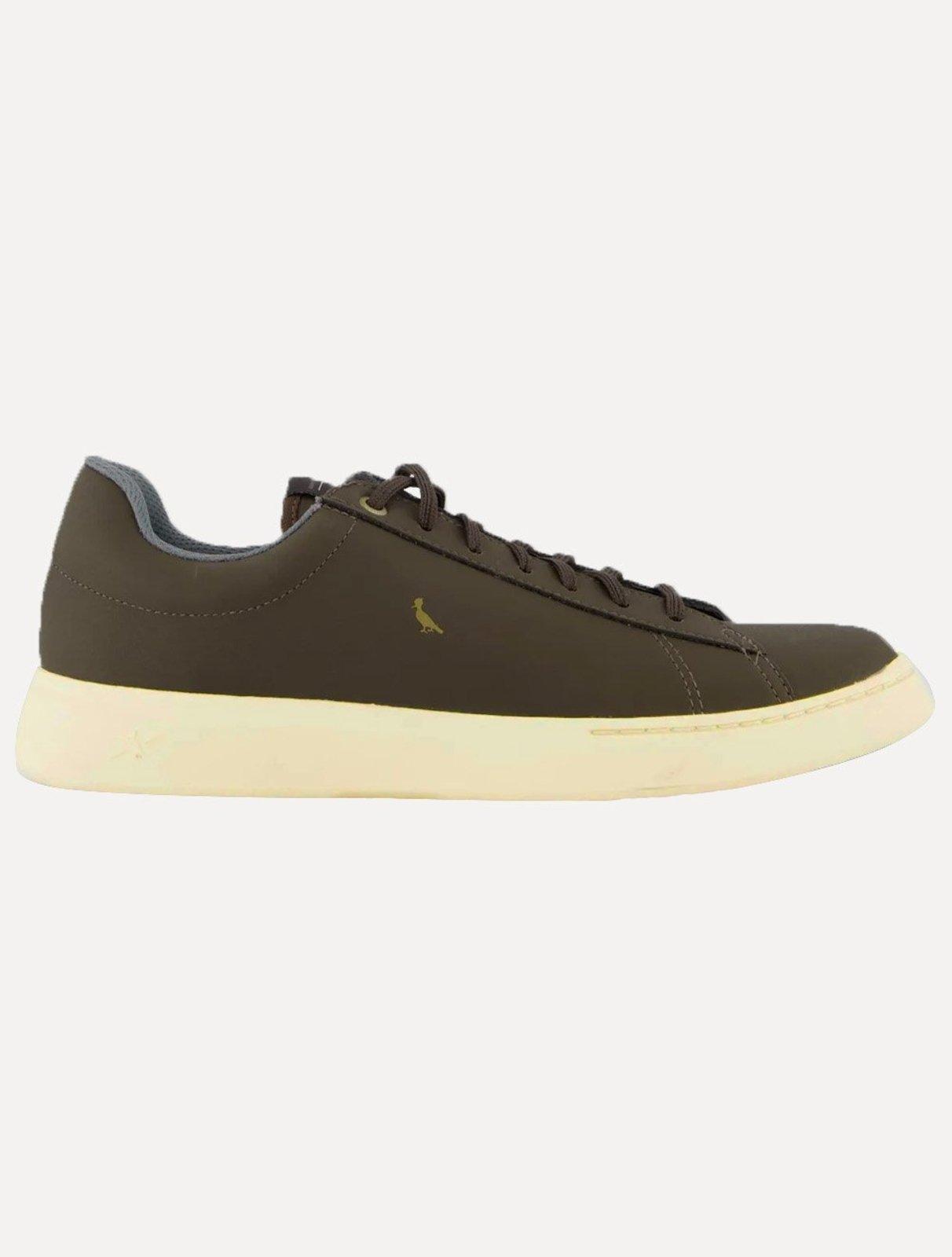 Tênis Reserva Masculino Winner Gold Logo Marrom
