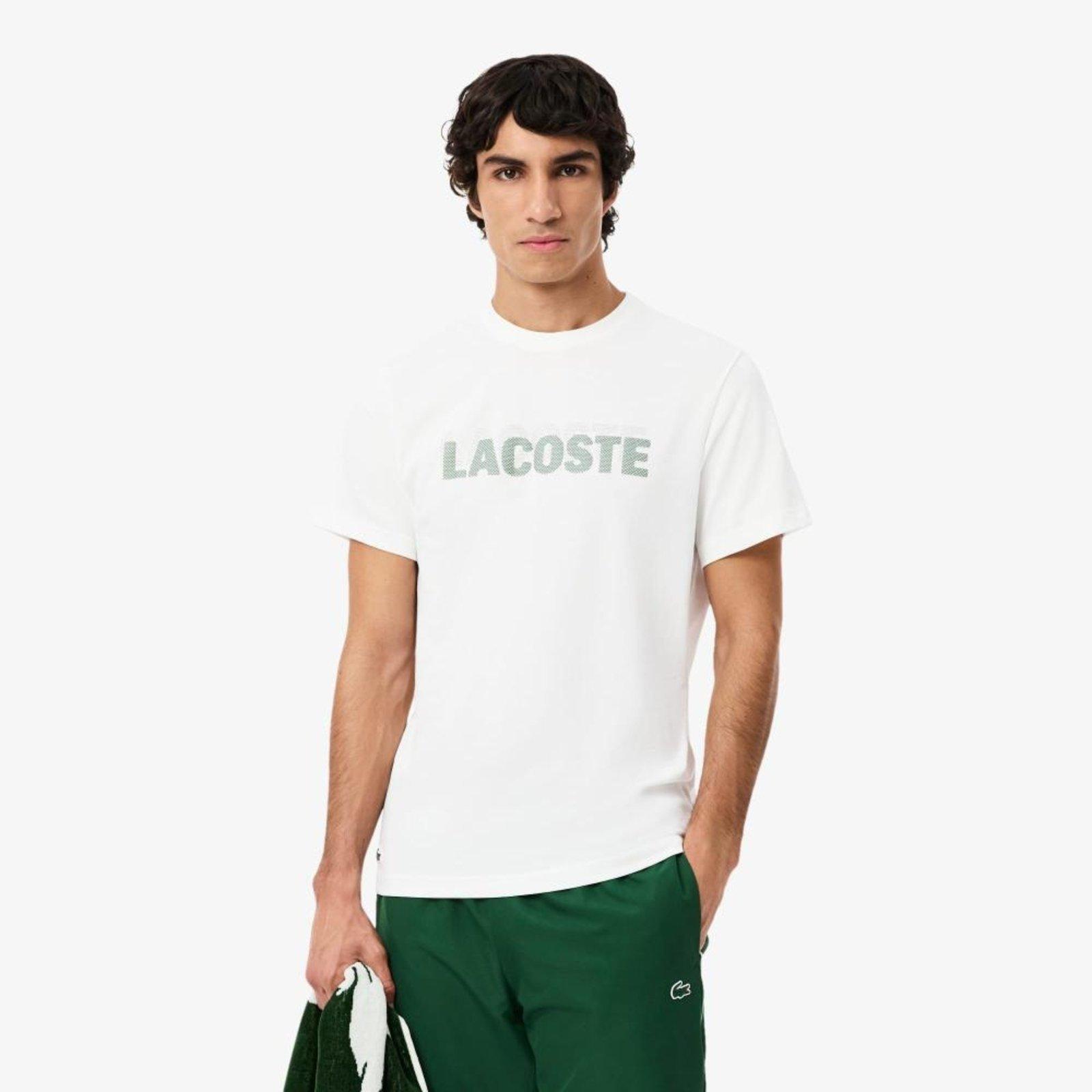 Camiseta Esportiva Ultra Dry com Estampa Gráfica Branco