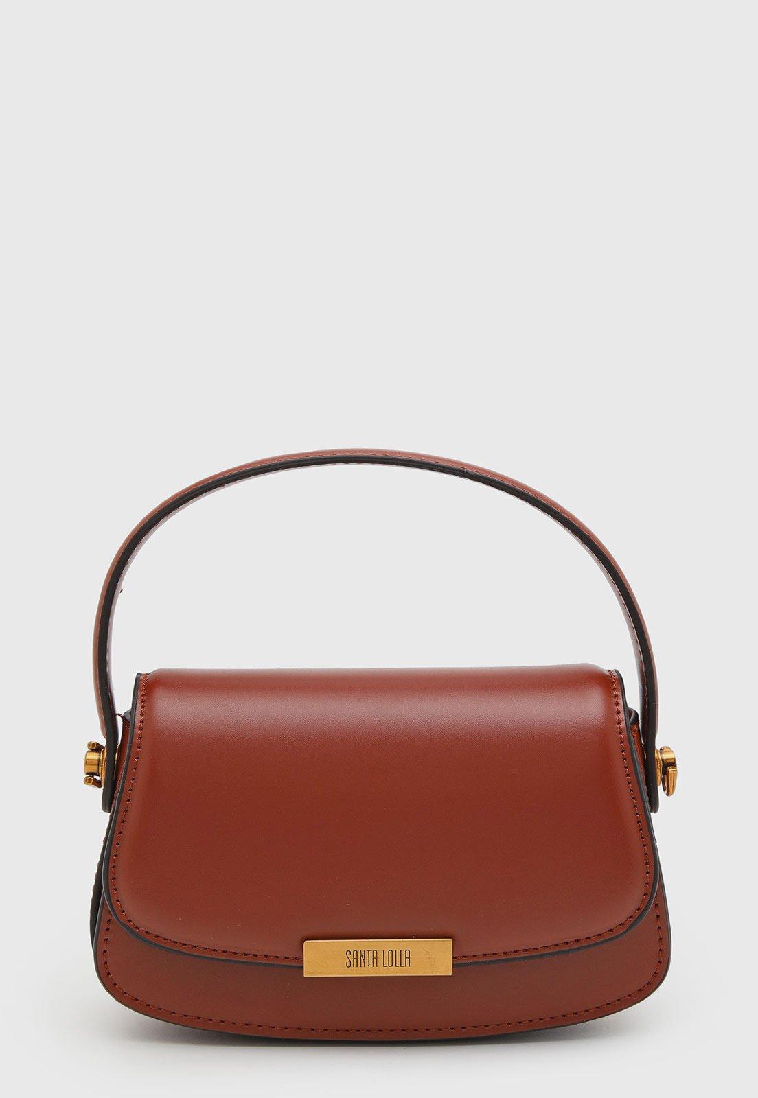 Bolsa Feminina Santa Lolla Pequena Marrom