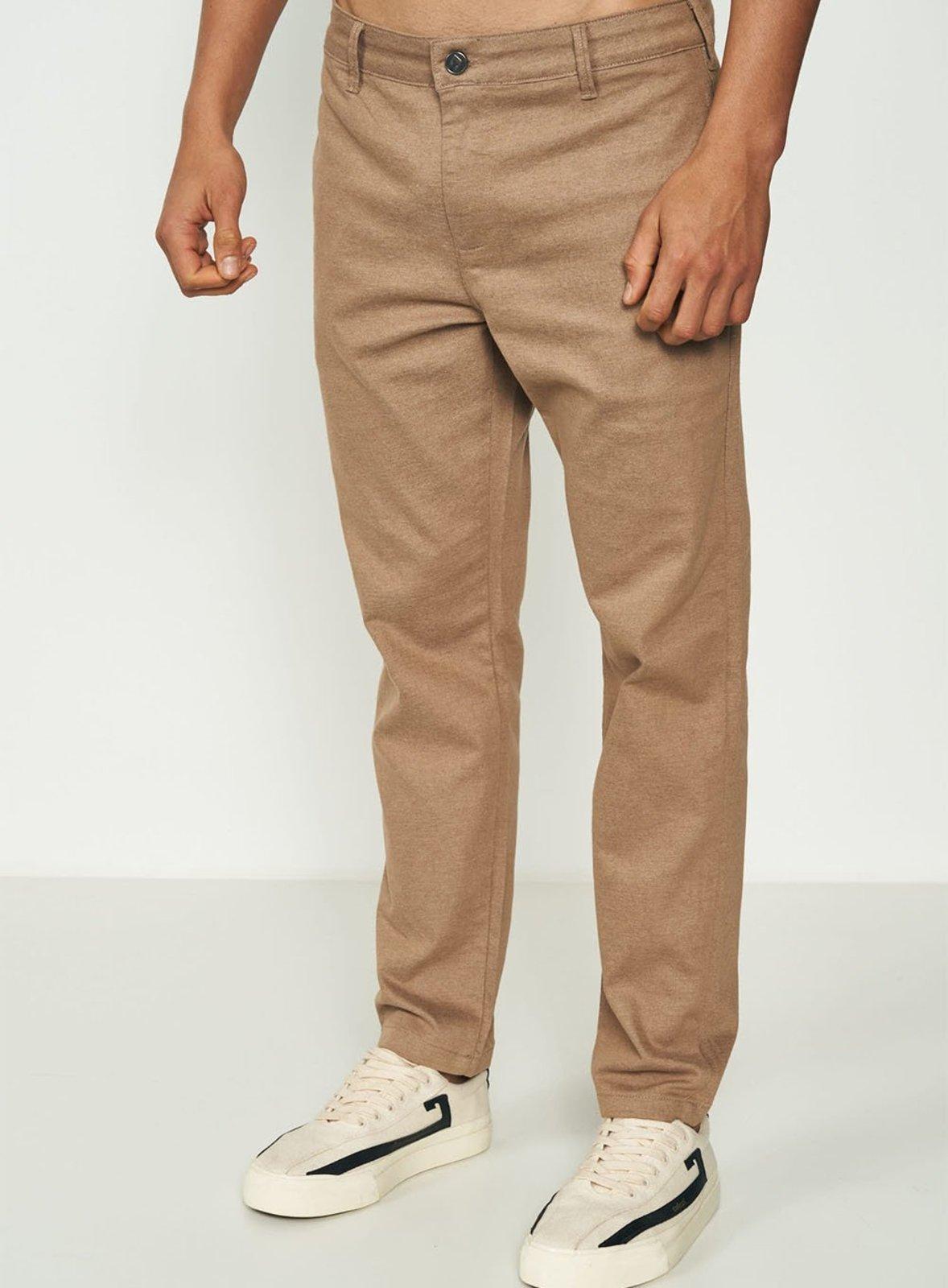 Calça Sarja New Chino Colcci Marrom