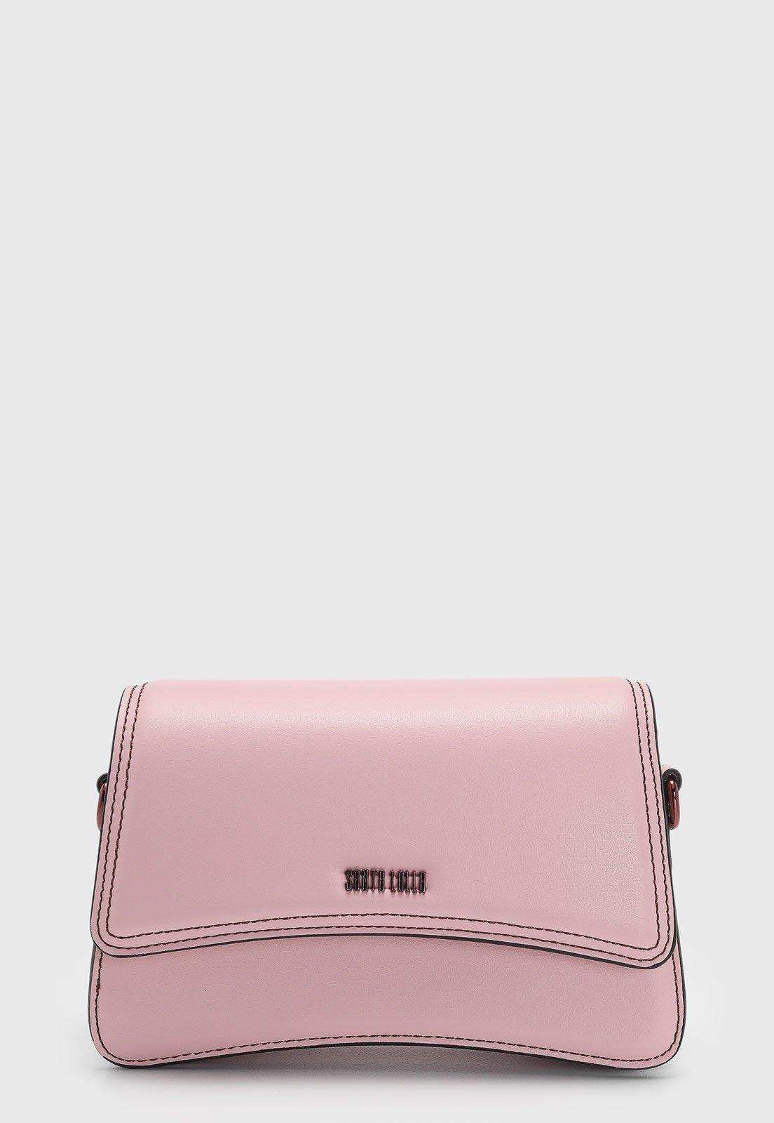 Bolsa Média Santa Lolla Estruturada Rosa