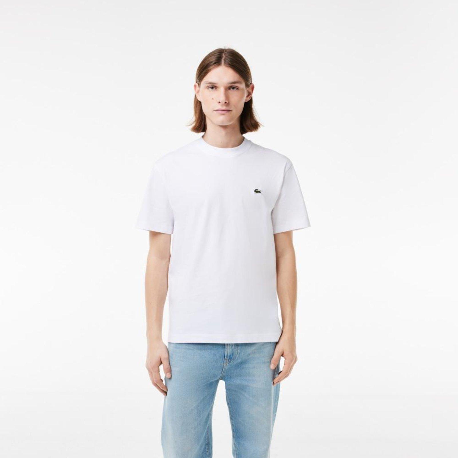 Camiseta Clássica de Algodão com Ajuste Regular Branco
