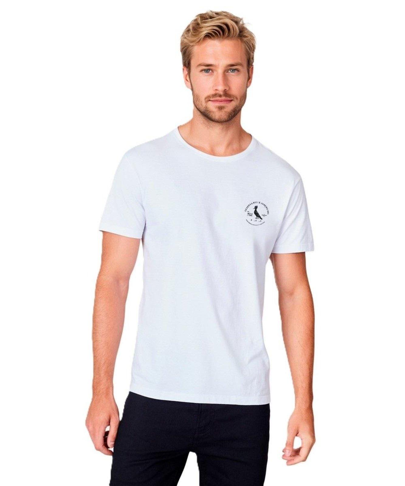 Camiseta Carimbo Escudo Estampado Reserva