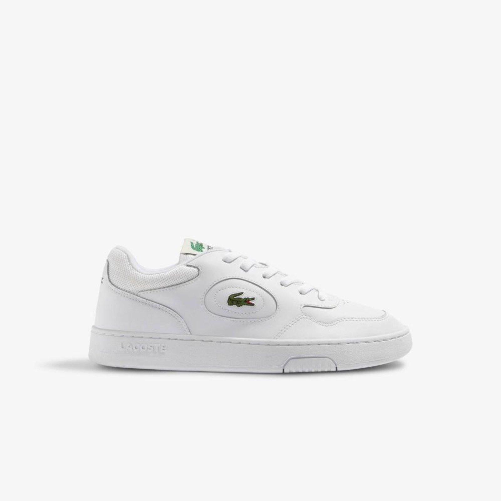 Tênis Lacoste Lacoste Masculinas Lineset de Couro Branco