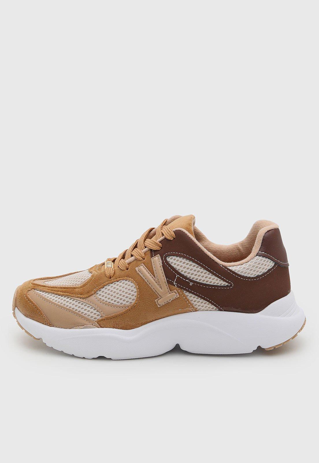 Tênis Feminino Vizzano Cadarço Marrom