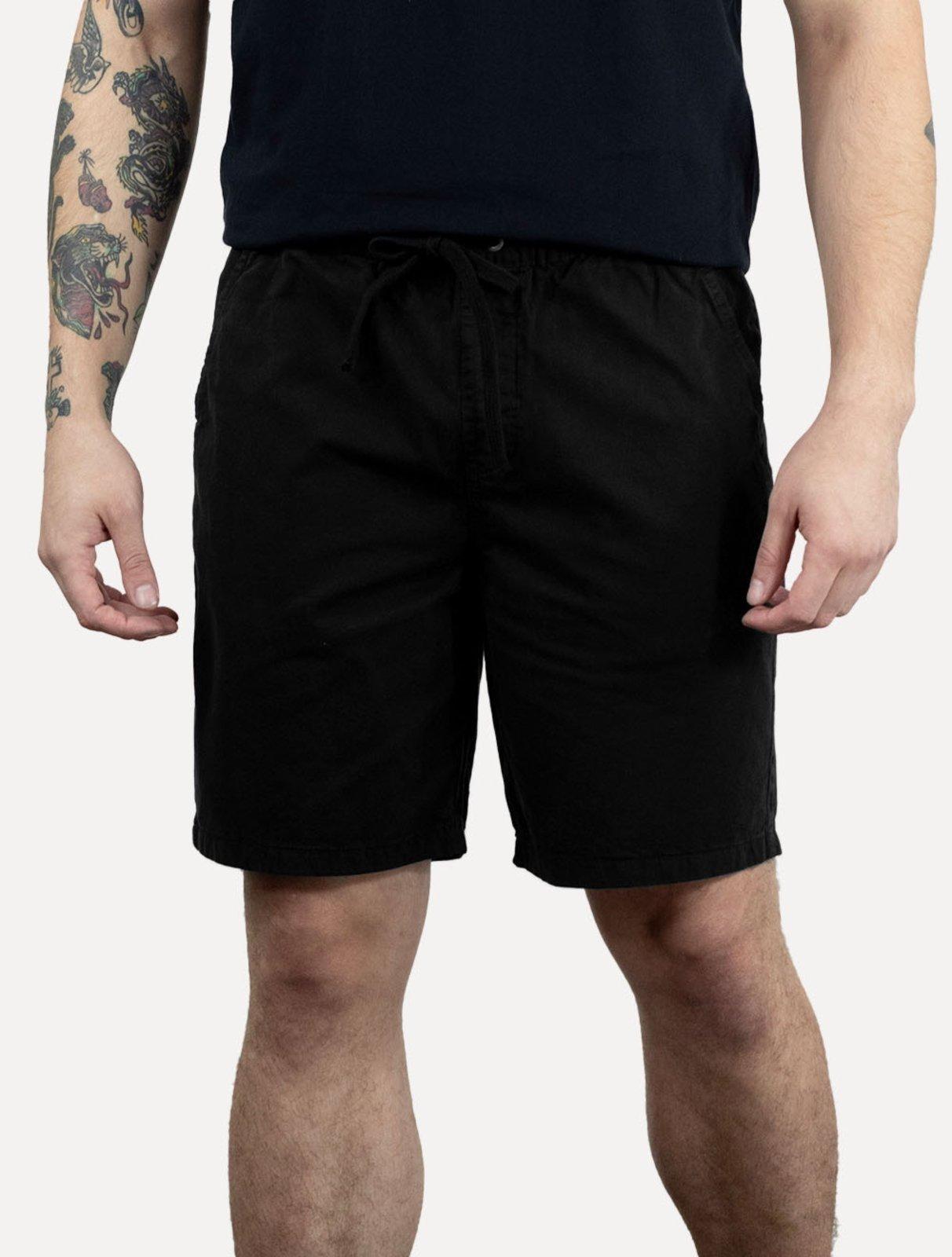 Bermuda John John Masculina Reta Cannon Stoned Preta