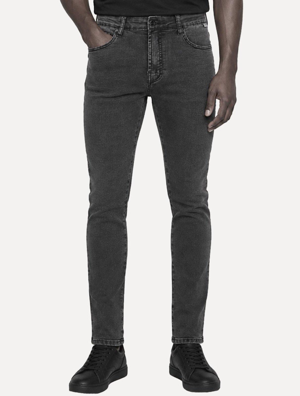 Calça John John Jeans Masculina Super Skinny Paraiso Cinza