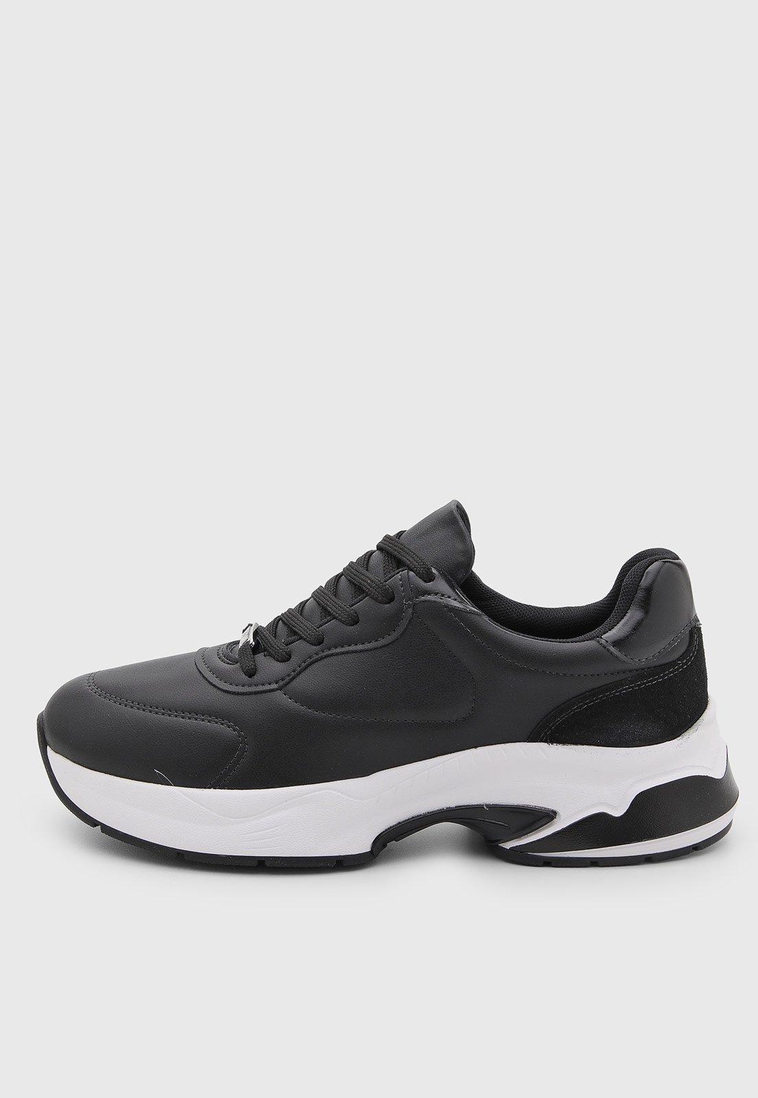 Tênis Feminino Vizzano Cano Baixo Preto
