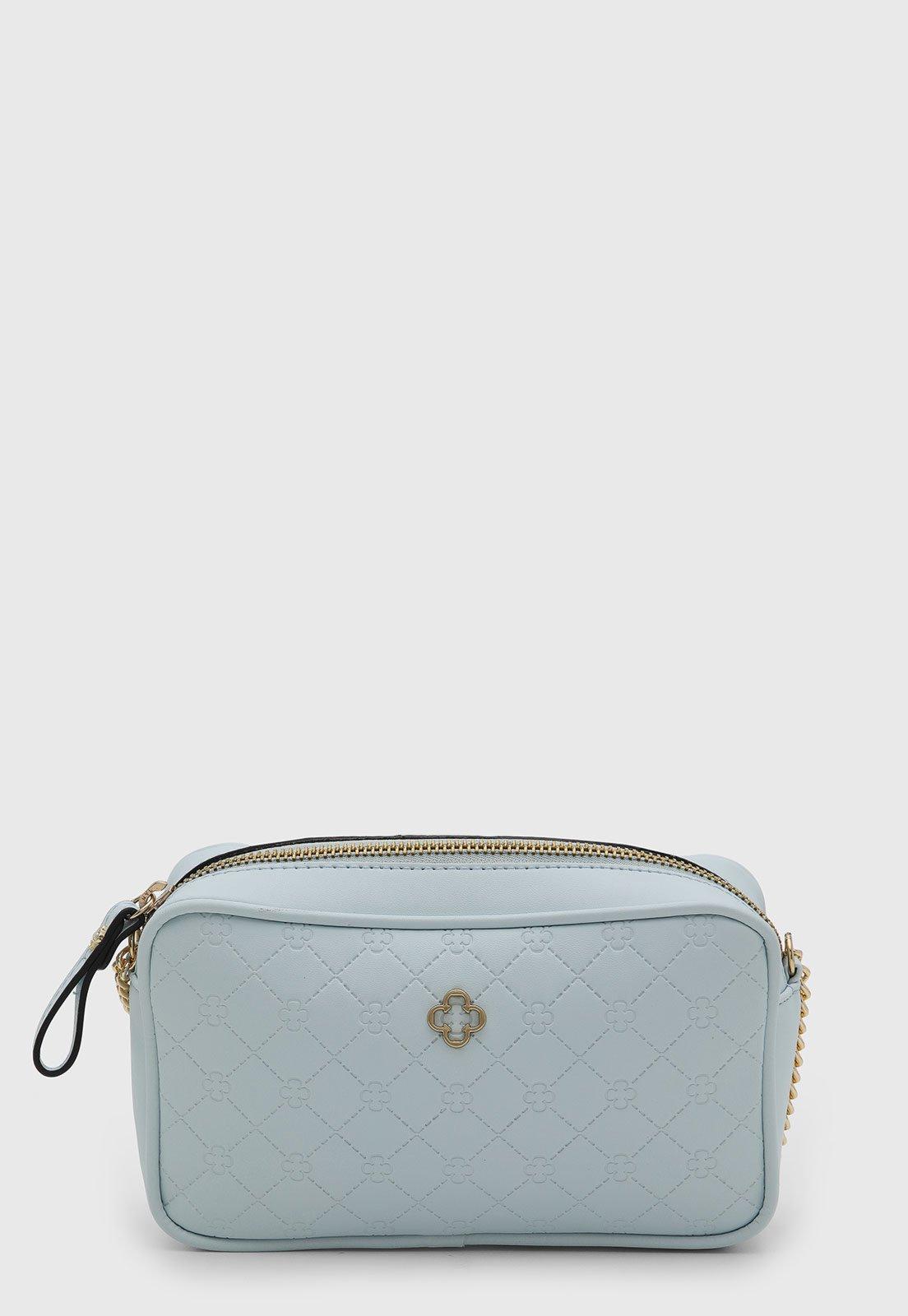 Bolsa Feminina Capodarte Pequena Matelassê Acqua
