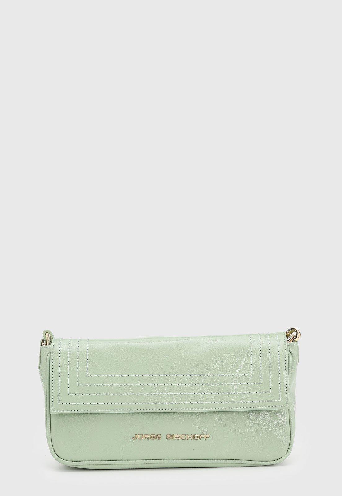 Bolsa Feminina Jorge Bischoff Média Alça Removível Verde
