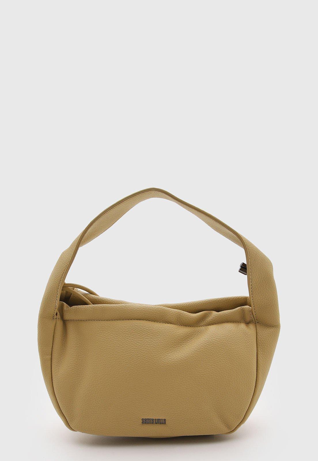 Bolsa Feminina Santa Lolla Estruturada Amarela