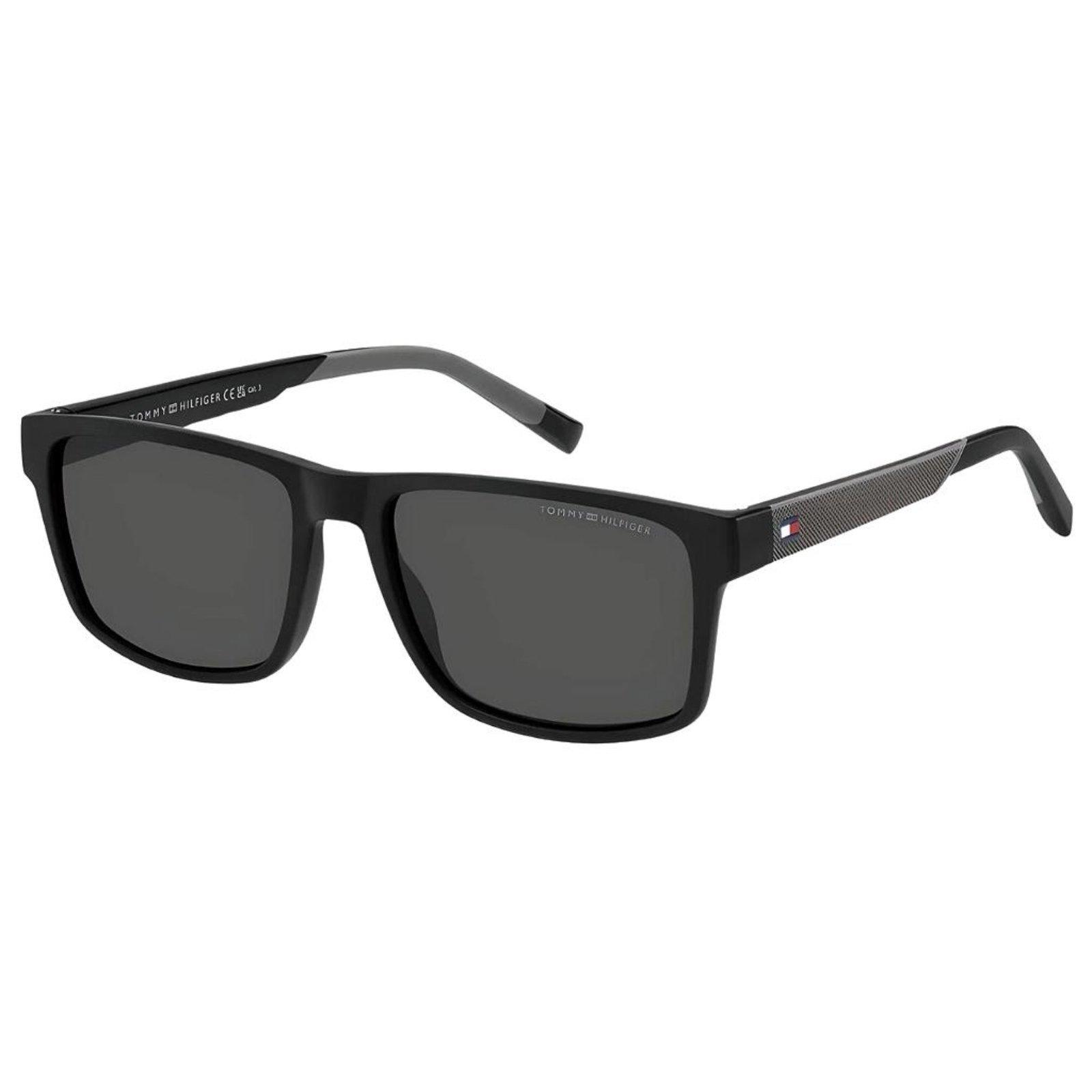 Óculos de Sol Tommy Hilfiger Preto 2142S Lente Cinza