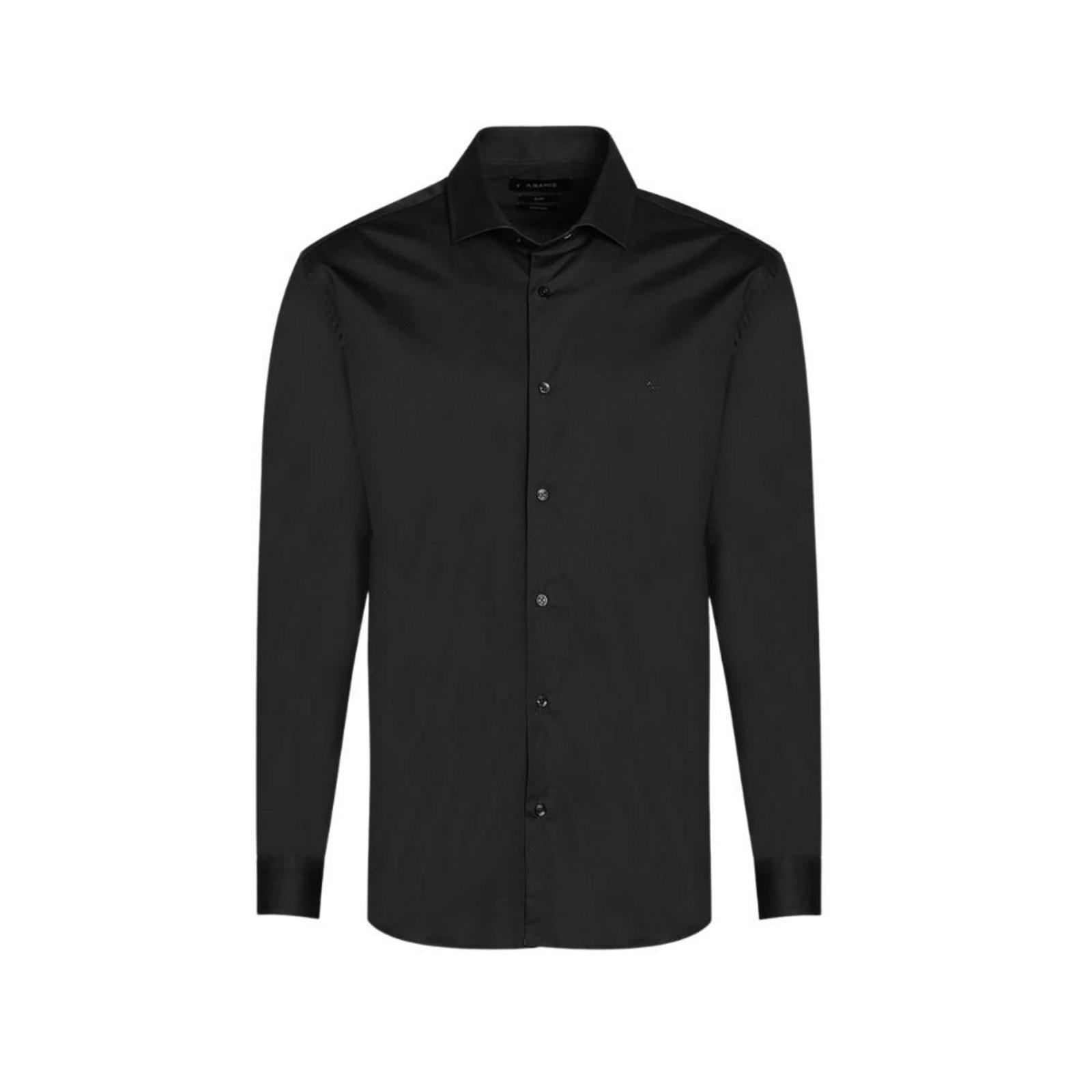 Camisa Aramis Slim Tricoline Preto