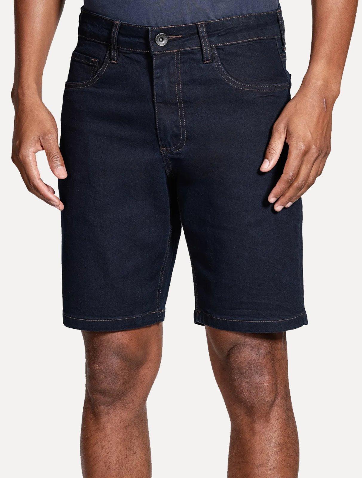 Bermuda Aramis Jeans Masculina Dark Blue Azul Escuro