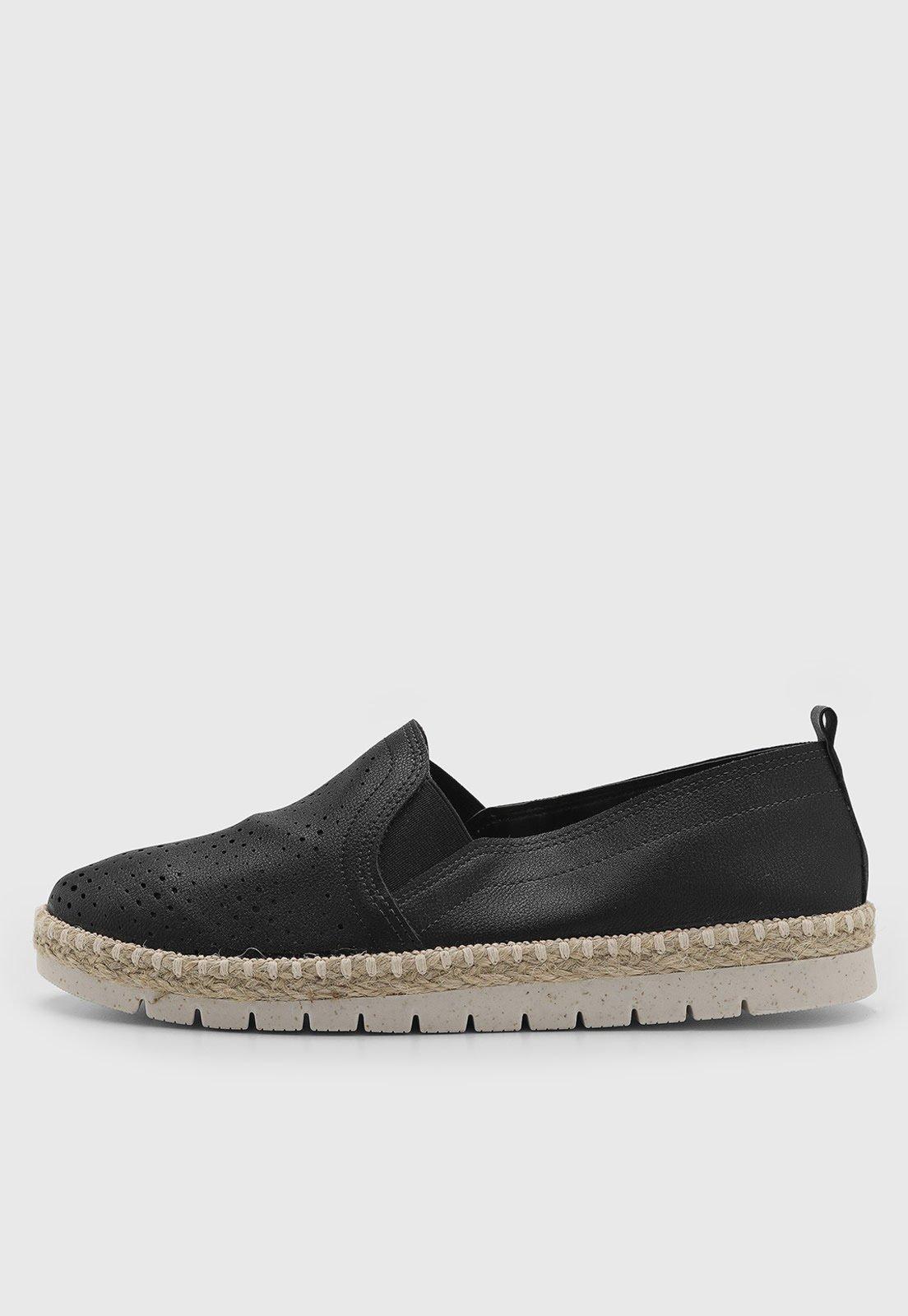 Tênis Feminino Vizzano Sem Cadarço Preto