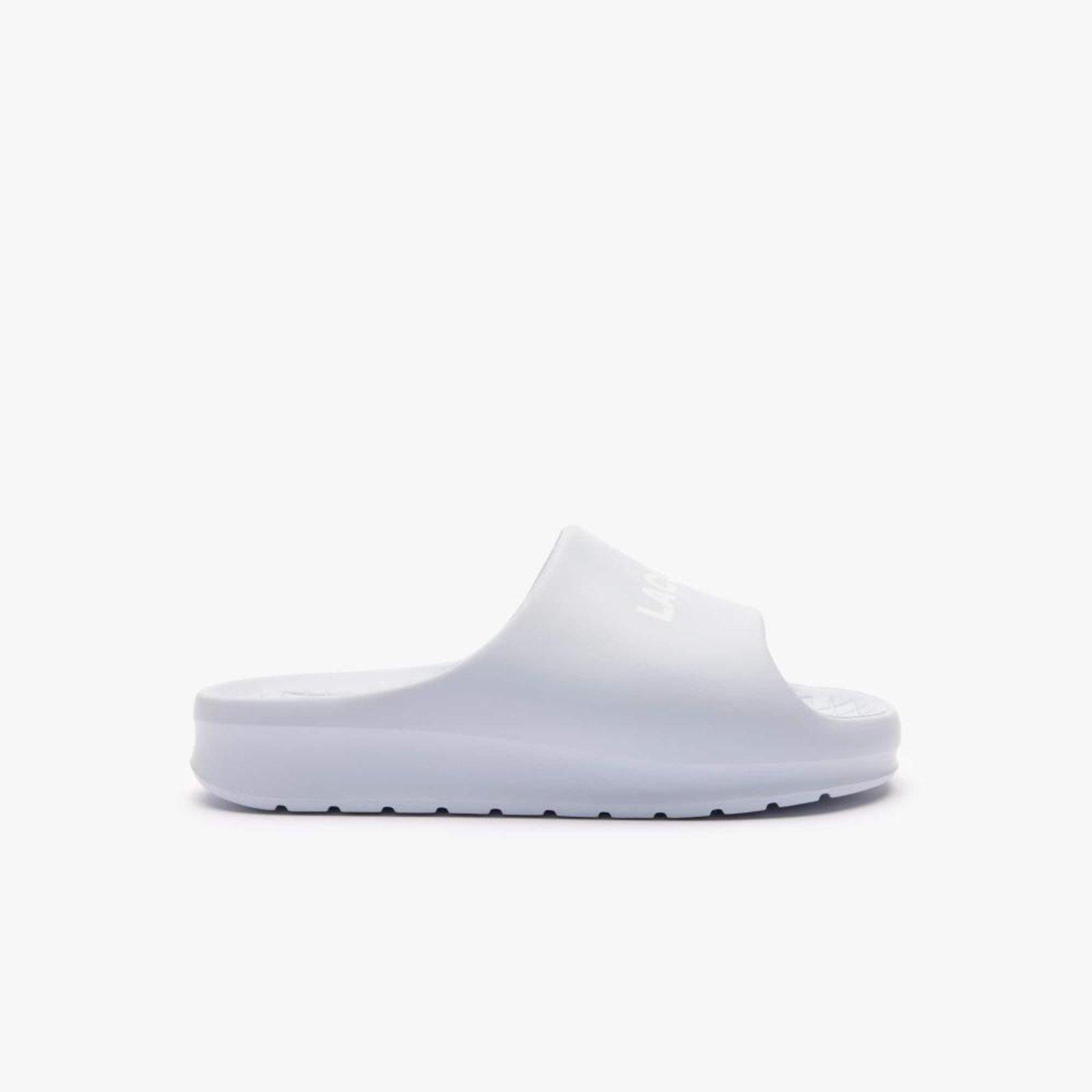 Chinelo feminino Lacoste Slide Serve 2.0 Azul