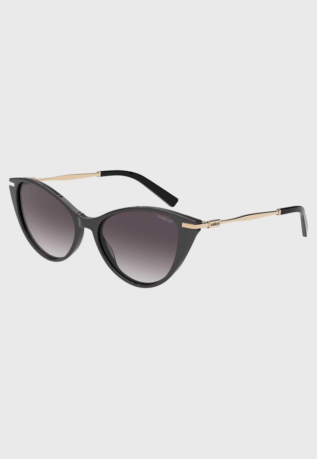 Óculos de Sol Feminino Colcci Gatinho Grafite Fosco