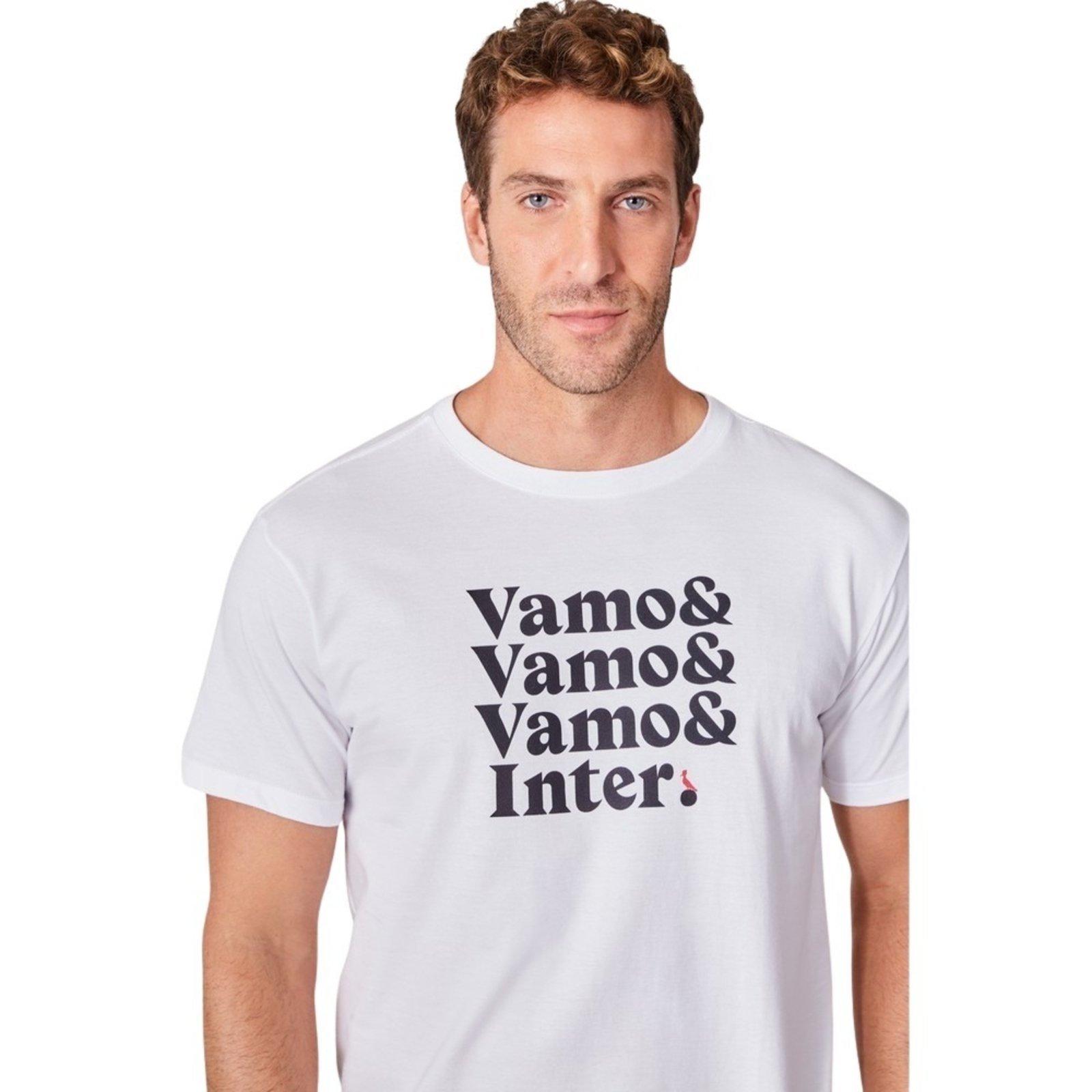 Camiseta Estampada Vamos &&& Inter Reserva