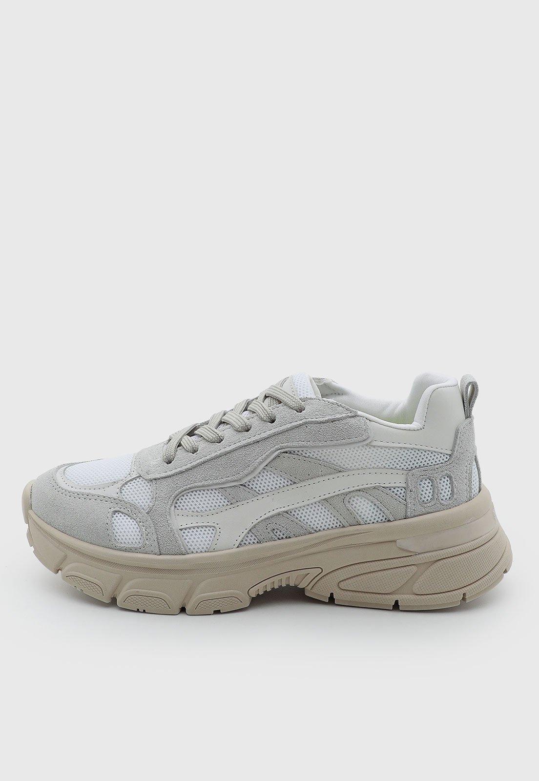 Tênis Feminino Santa Lolla Couro Off-white