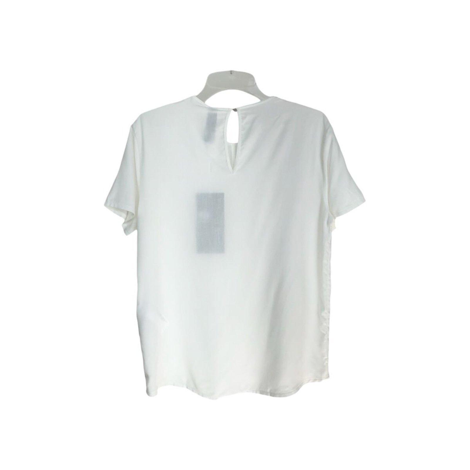 Camiseta Comfy Helen Com Recortes Colcci Off White