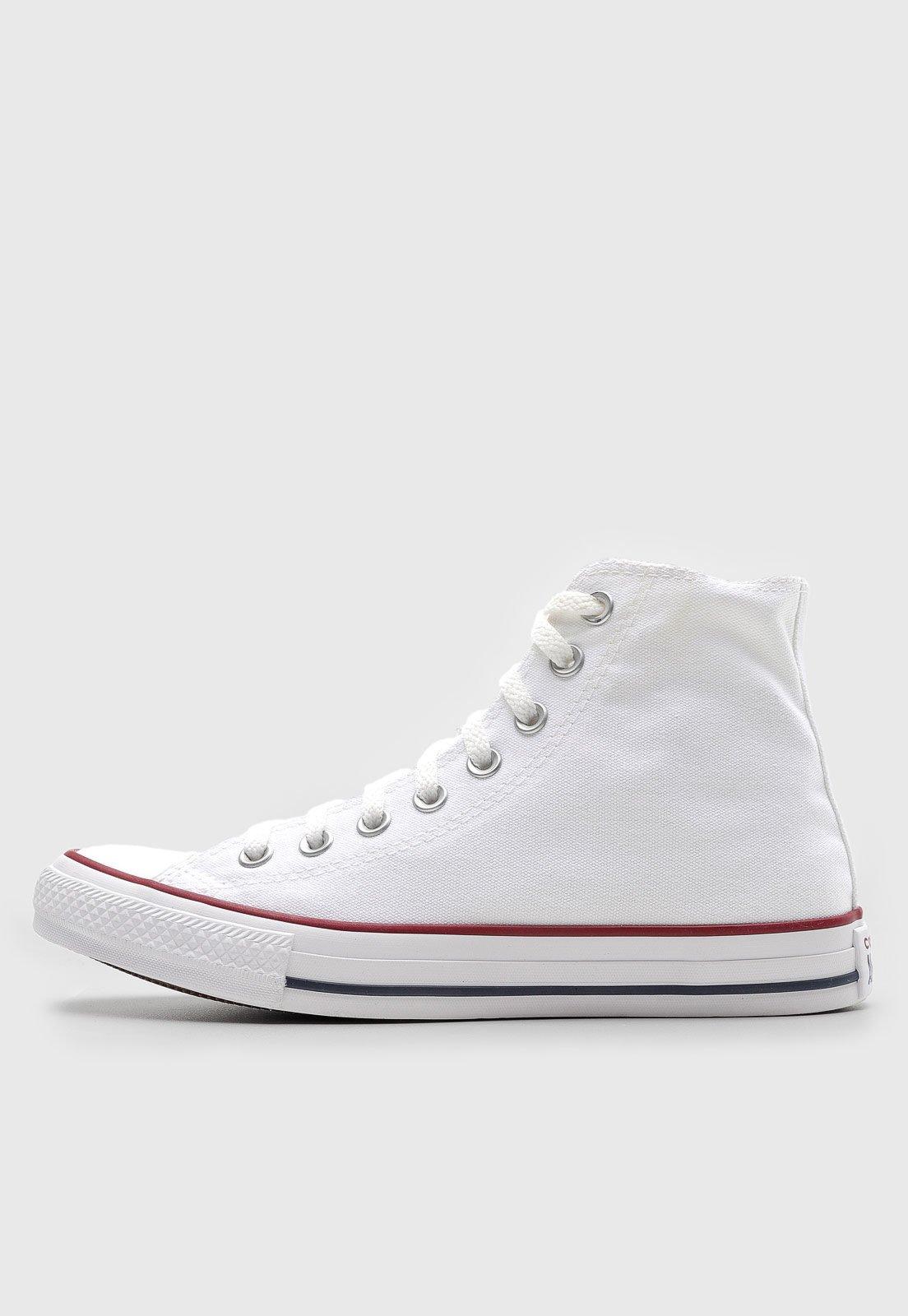 Tênis Converse Chuck Taylor All Star Cano Alto Branco