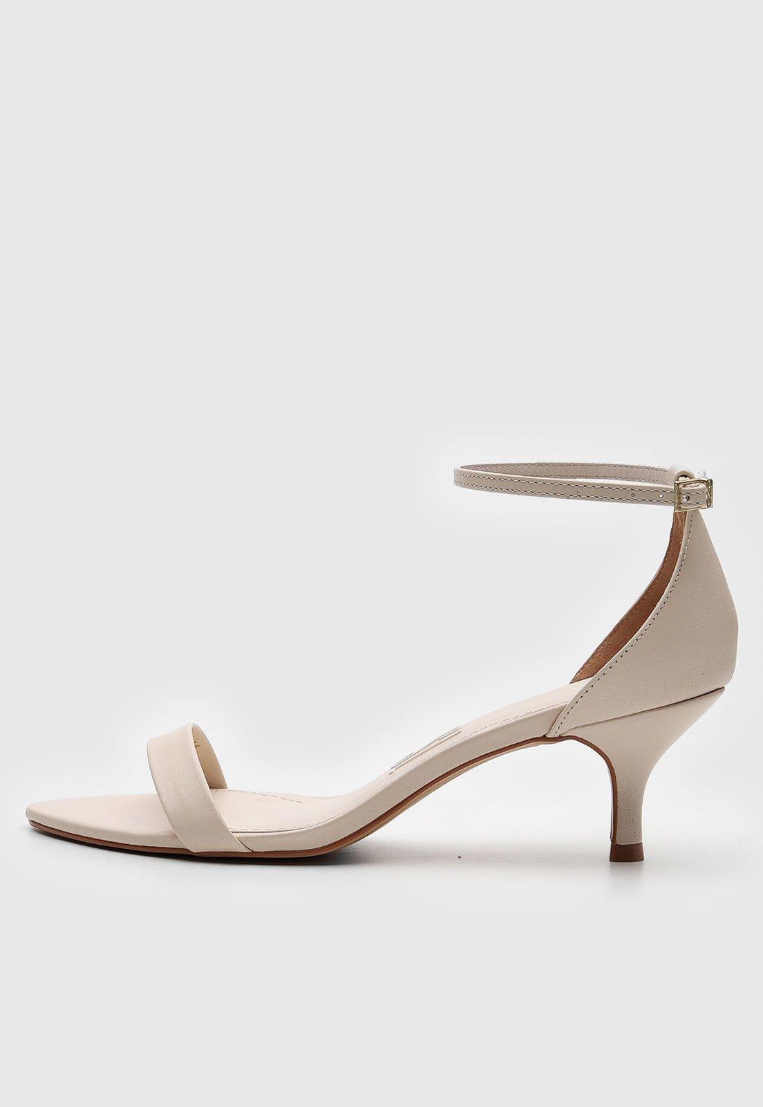 Sandália Santa Lolla Tiras Off-White