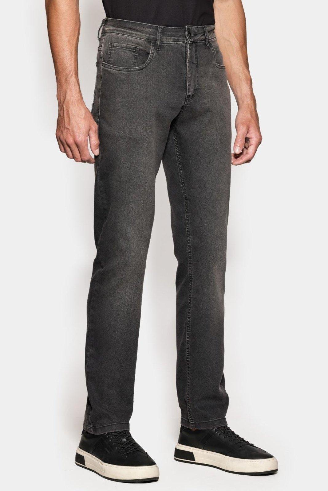 Calça Aramis Jeans Slim Black Stonado Preto