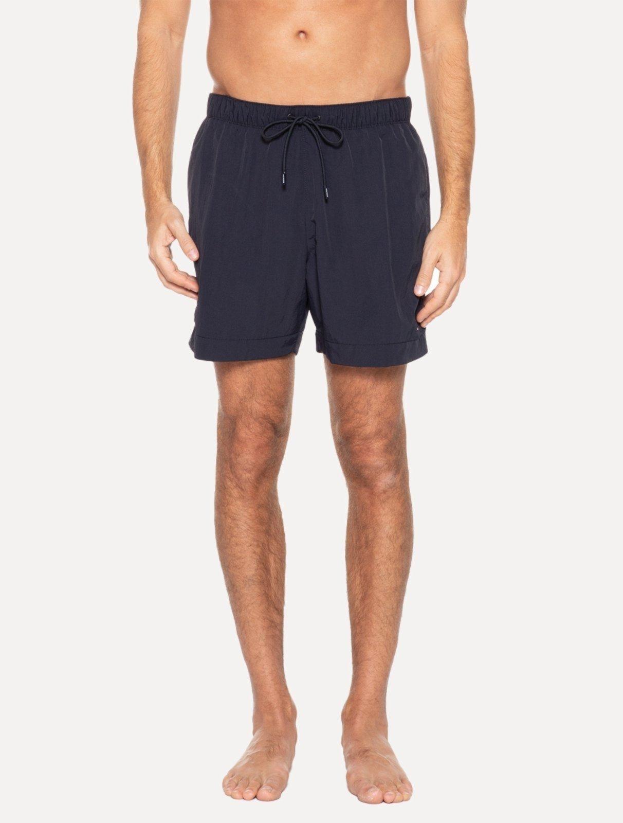 Short Tommy Hilfiger Masculino Regular Fit Long Drawstring Azul Marinho