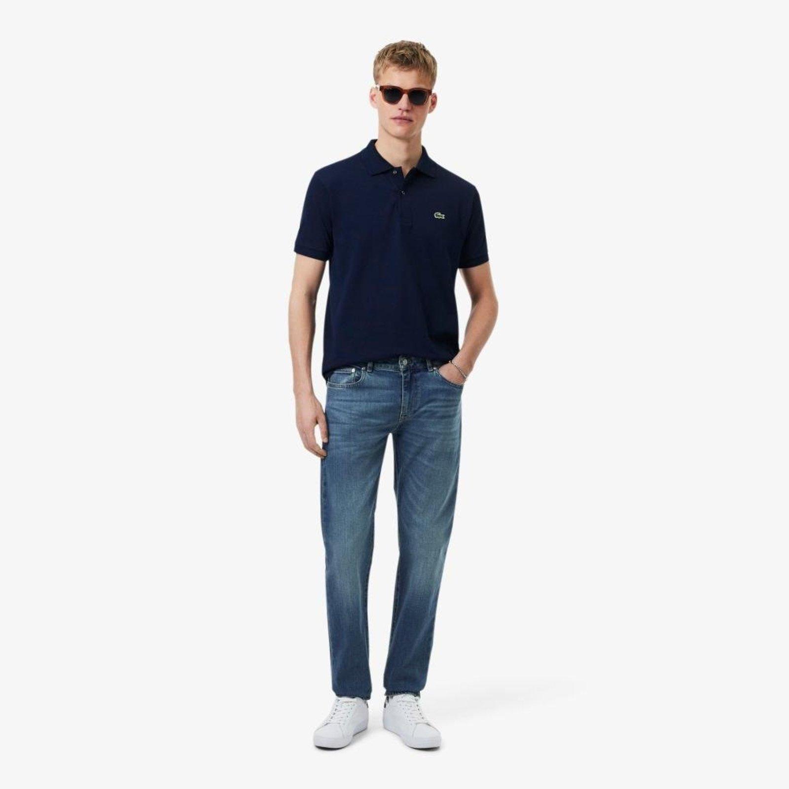 Calça Jeans Slim Fit Indigo com 5 Bolsos Azul - 29/32 Azul