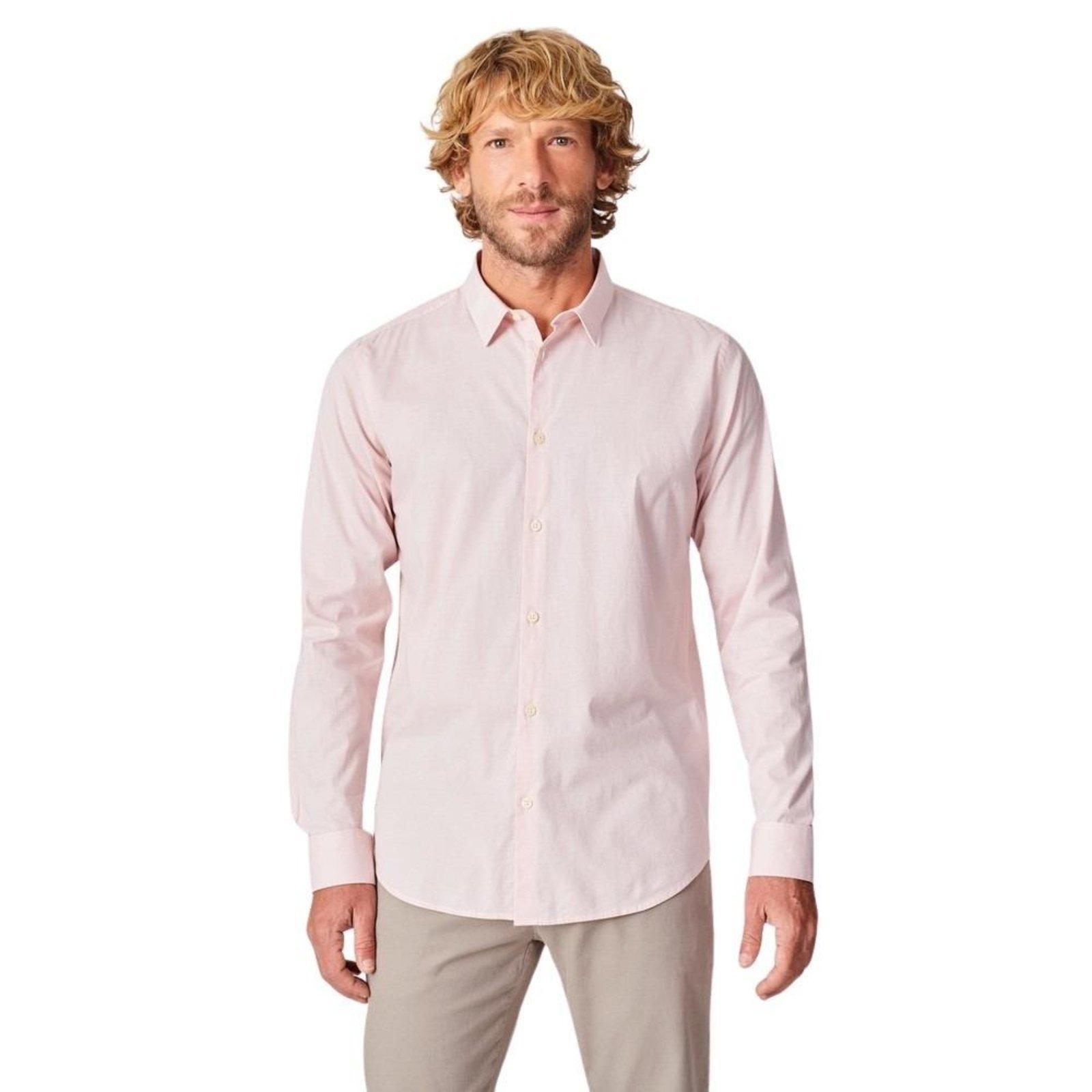 Camisa Ml Enxuto Micro Vichy Reserva Rosa