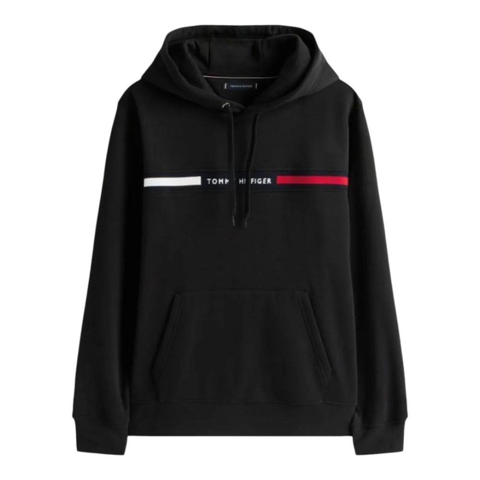 Moletom Tommy Hilfiger Chest Insert Masculino Preto