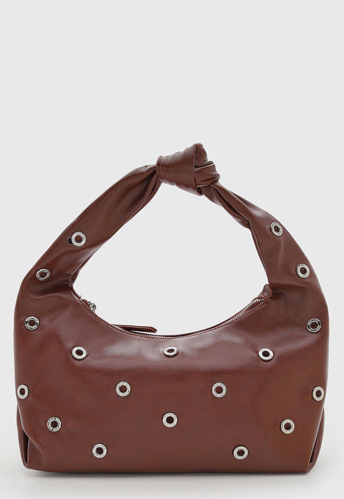 Bolsa Feminina Santa Lolla Alça Nó Marrom