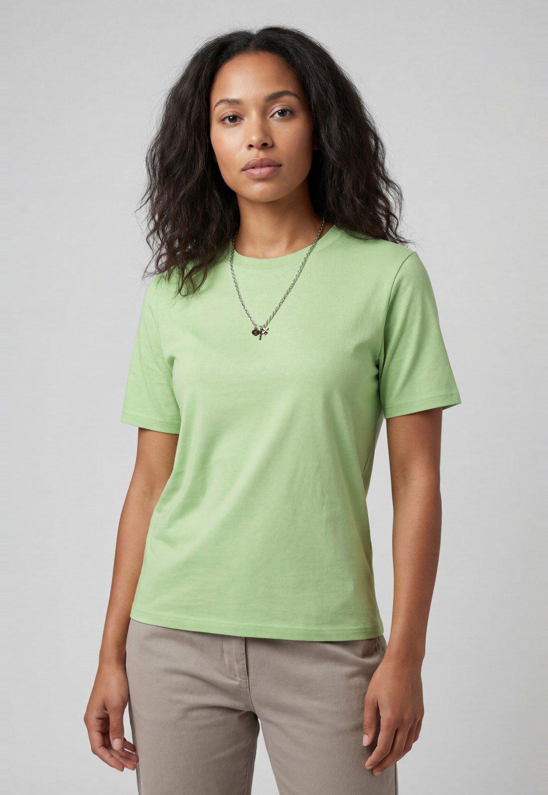 Camiseta Feminina Lança Perfume Verde