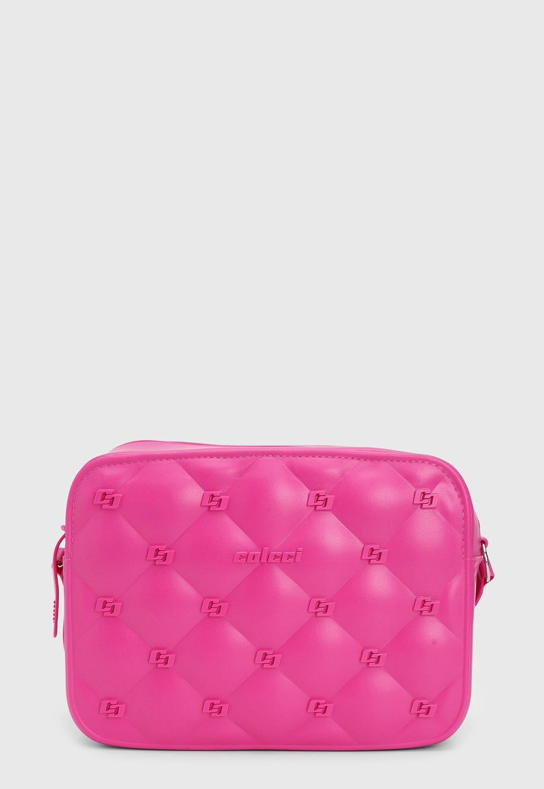 Bolsa Feminina Colcci Média Matelassê Rosa