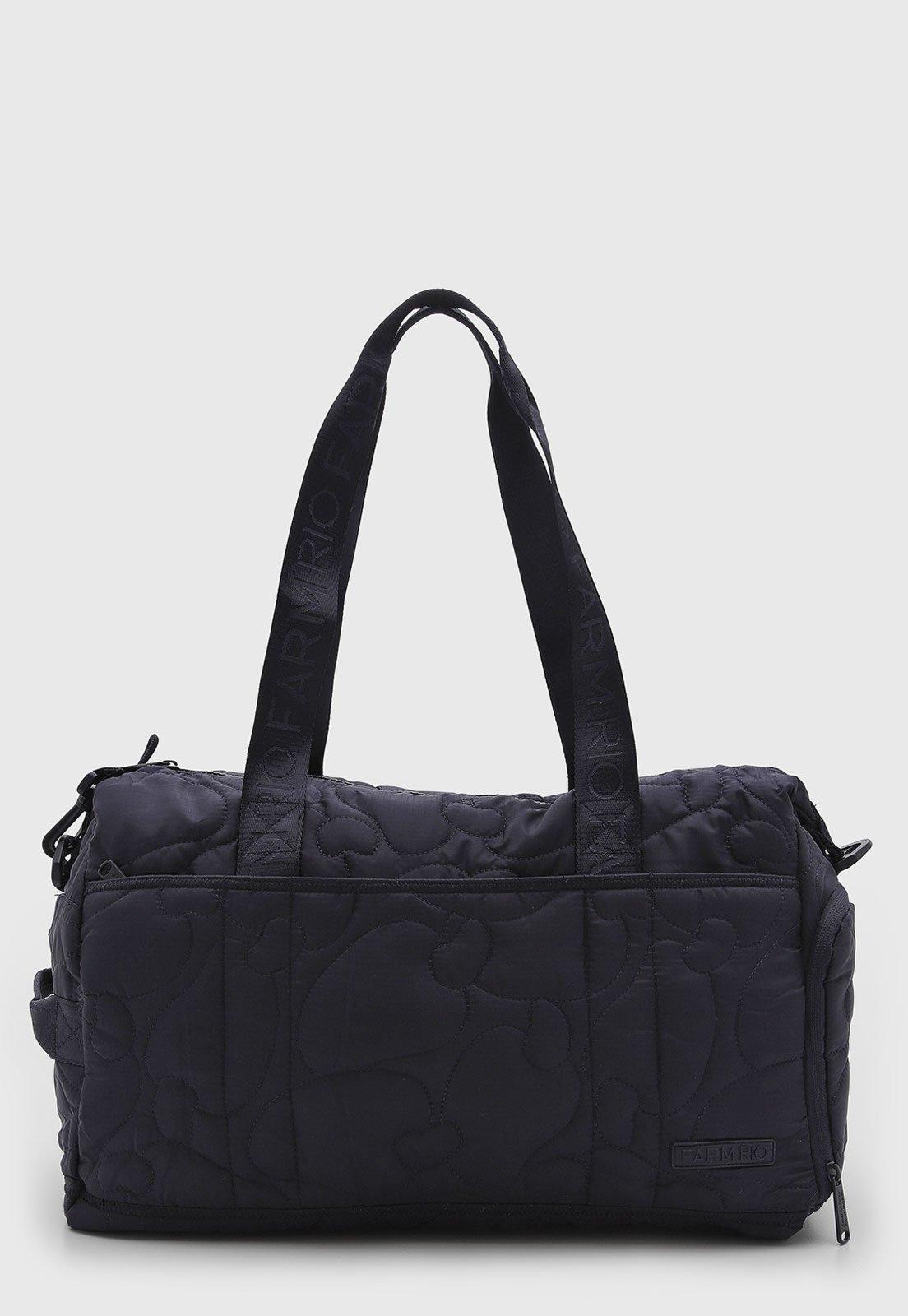 Bolsa FARM Viva Puffer Azul-marinho